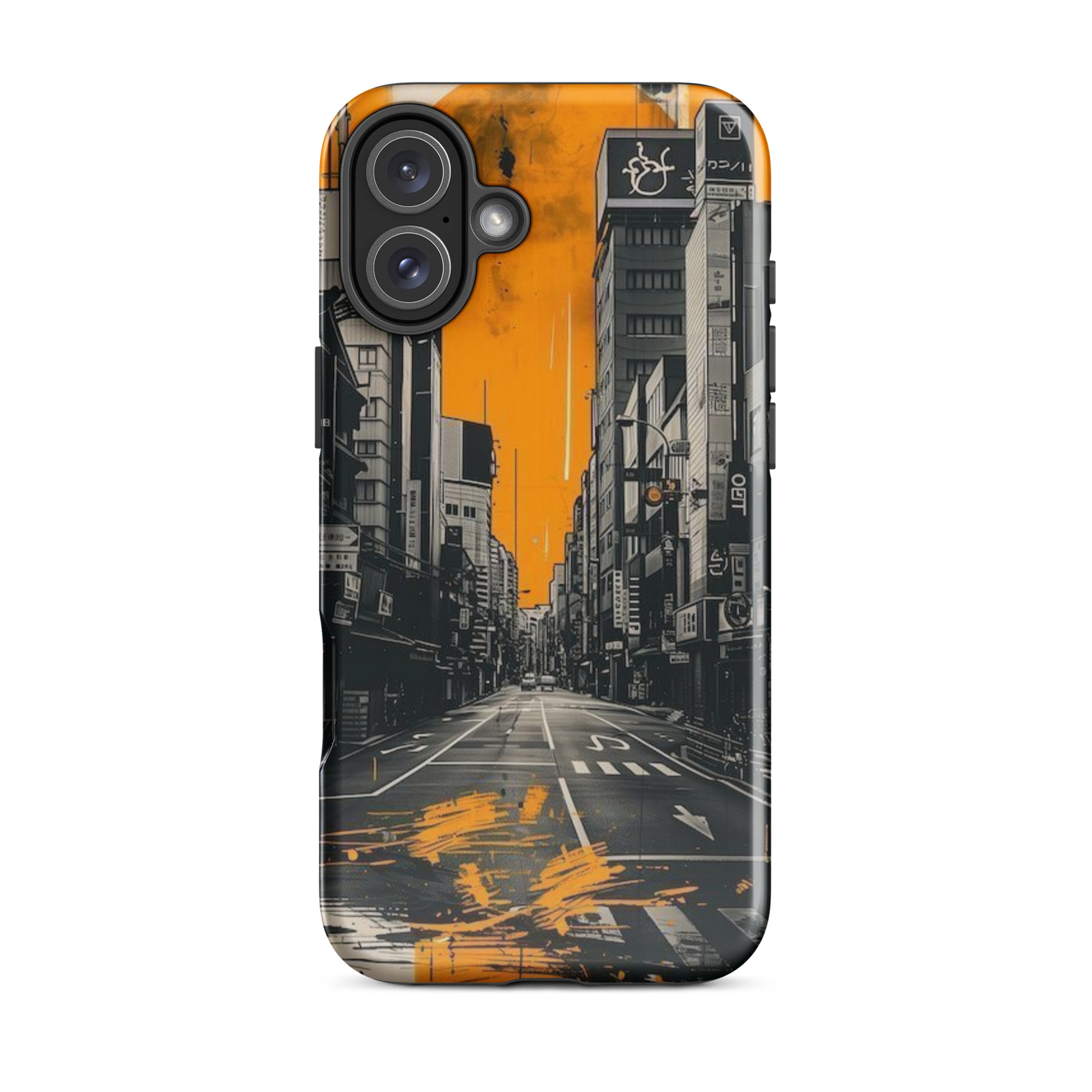 tough case for iphone® / yellow sky in the city tough case for iphone® / yellow sky in the city