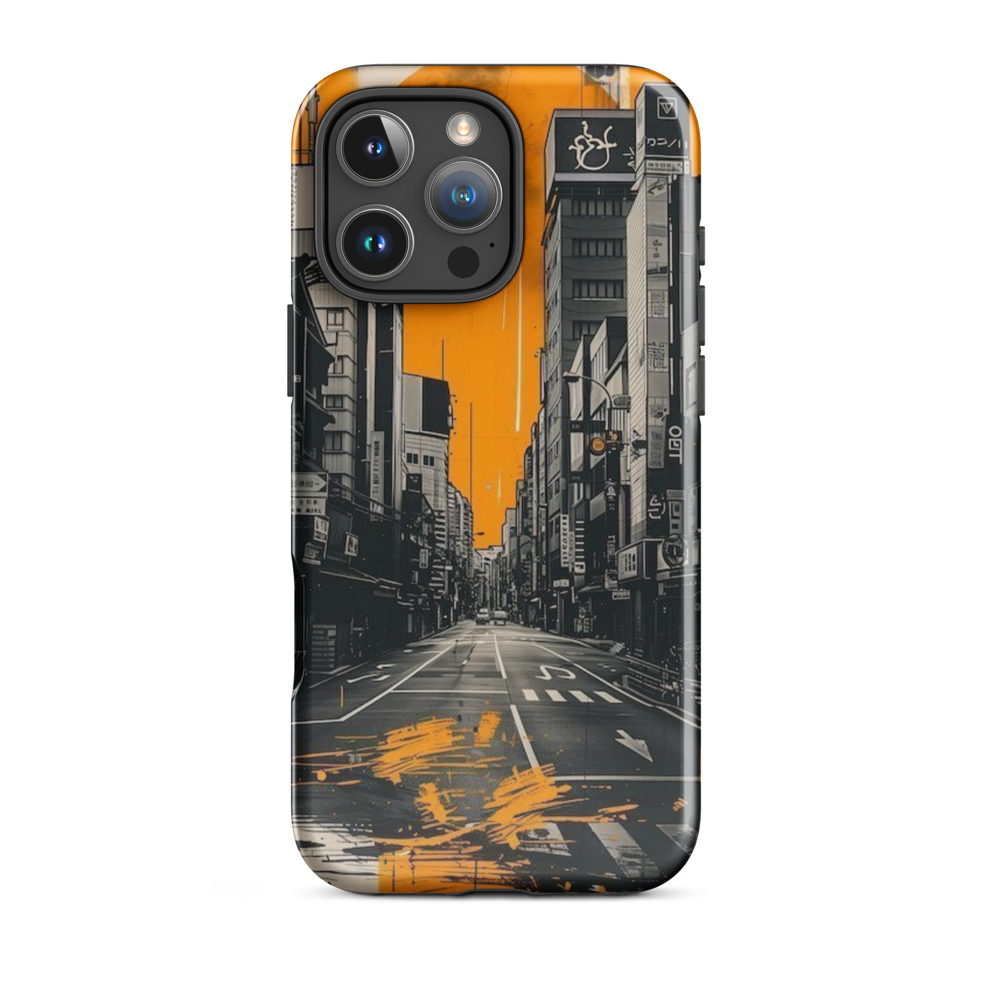 tough case for iphone® / yellow sky in the city tough case for iphone® / yellow sky in the city