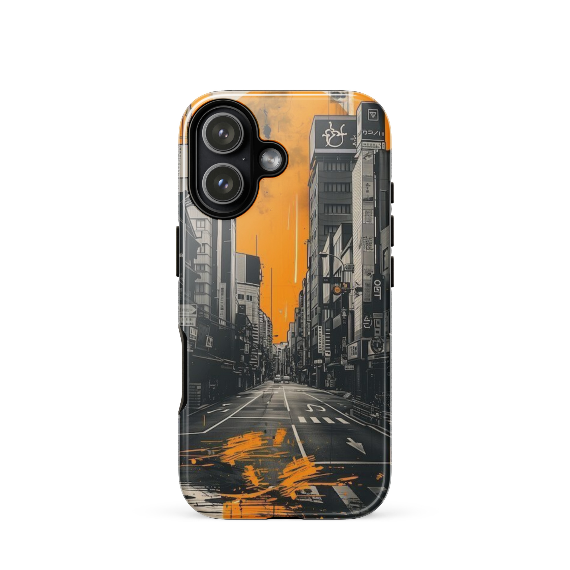 tough case for iphone® / yellow sky in the city tough case for iphone® / yellow sky in the city