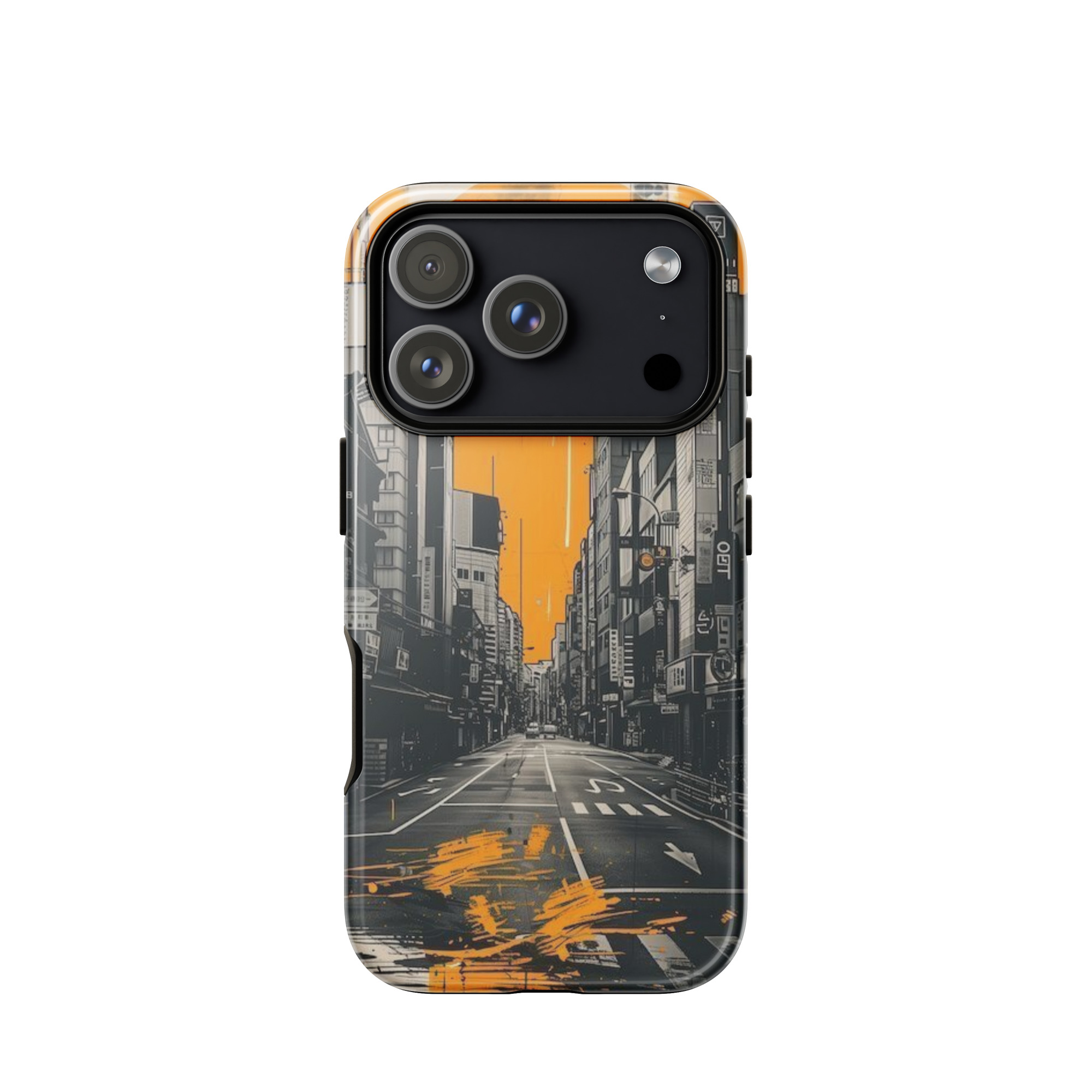 tough case for iphone® / yellow sky in the city tough case for iphone® / yellow sky in the city