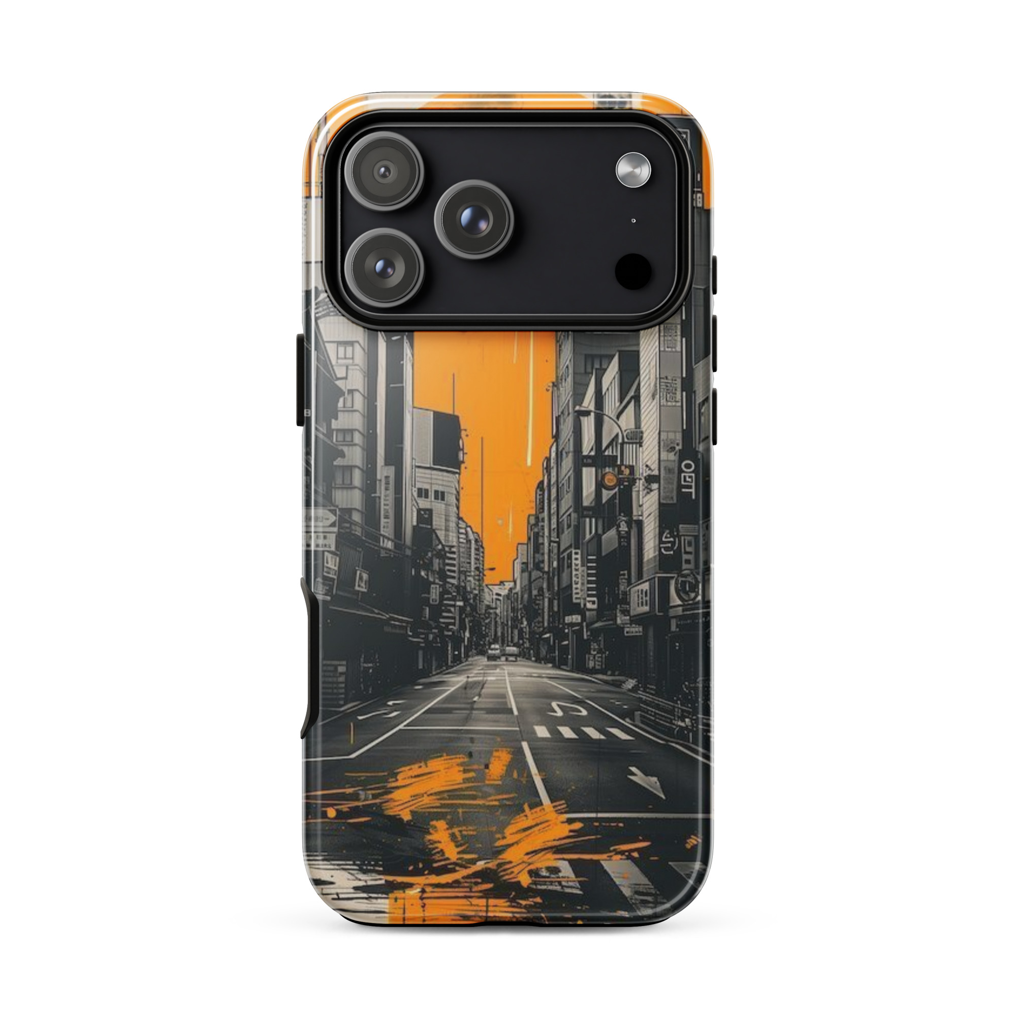 tough case for iphone® / yellow sky in the city tough case for iphone® / yellow sky in the city