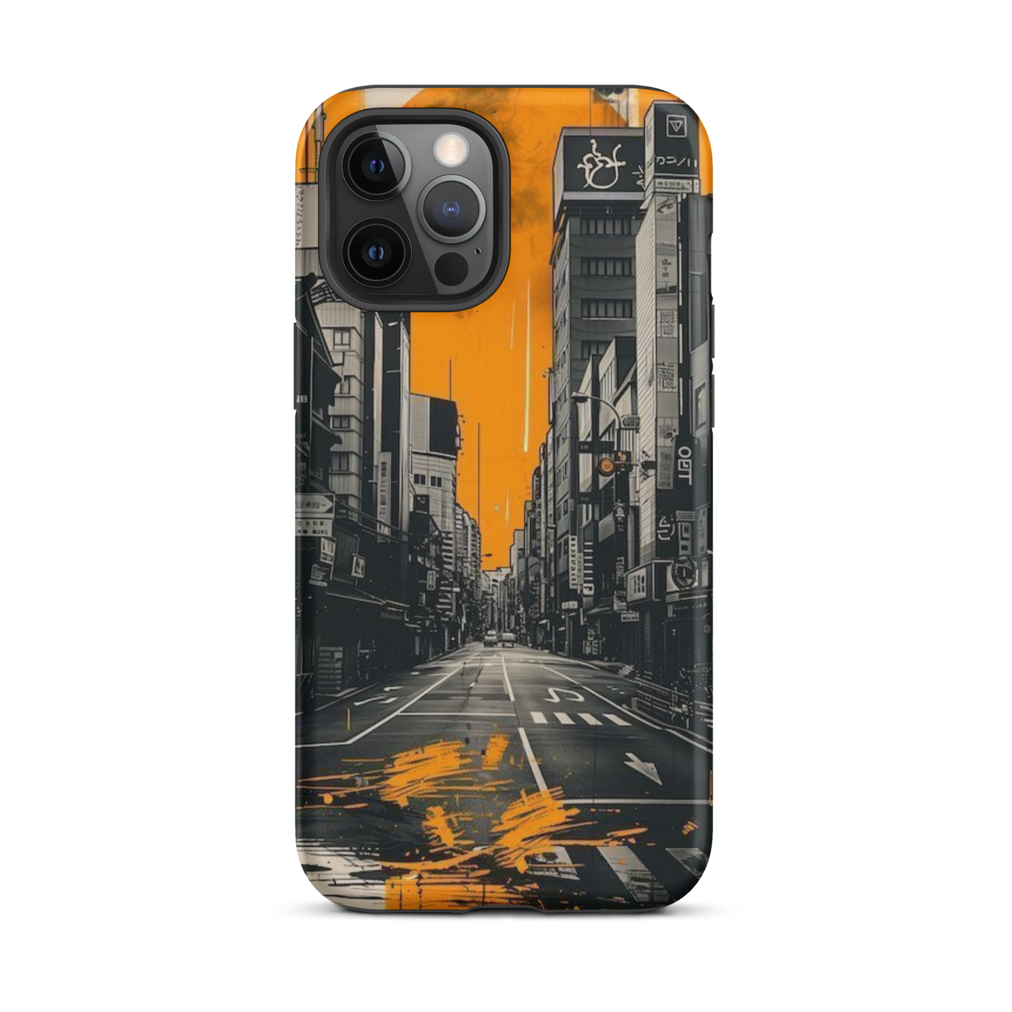 tough case for iphone® / yellow sky in the city tough case for iphone® / yellow sky in the city