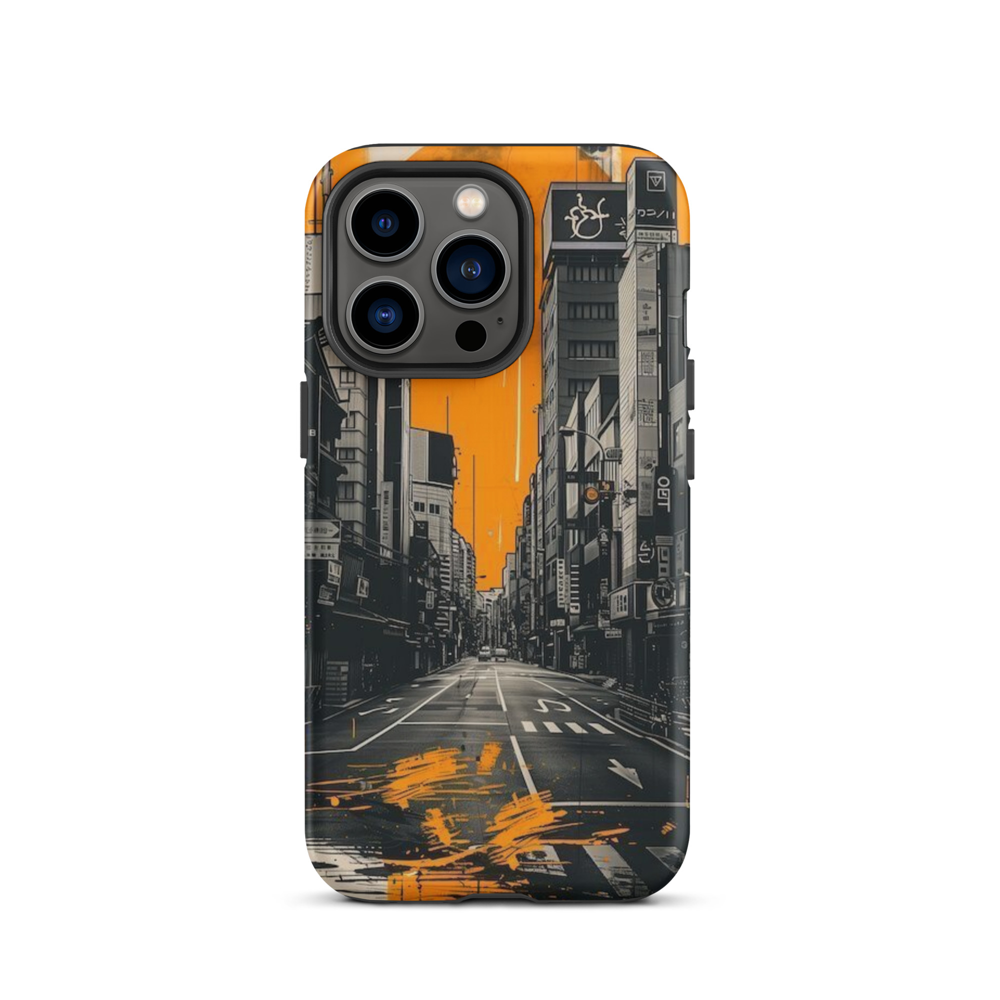 tough case for iphone® / yellow sky in the city tough case for iphone® / yellow sky in the city