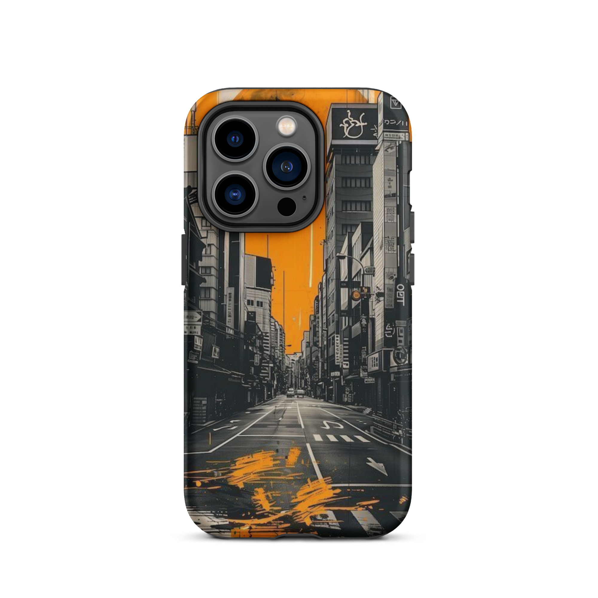 tough case for iphone® / yellow sky in the city tough case for iphone® / yellow sky in the city