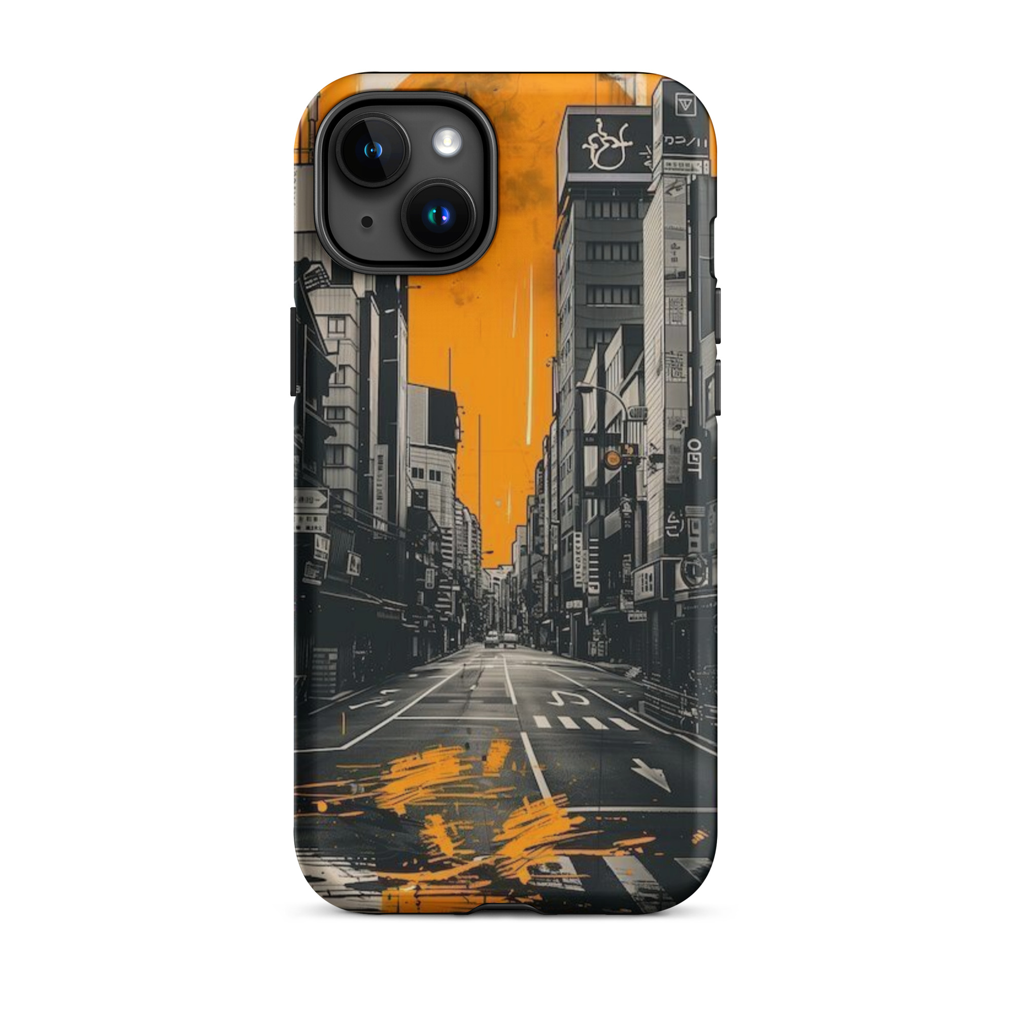 tough case for iphone® / yellow sky in the city tough case for iphone® / yellow sky in the city