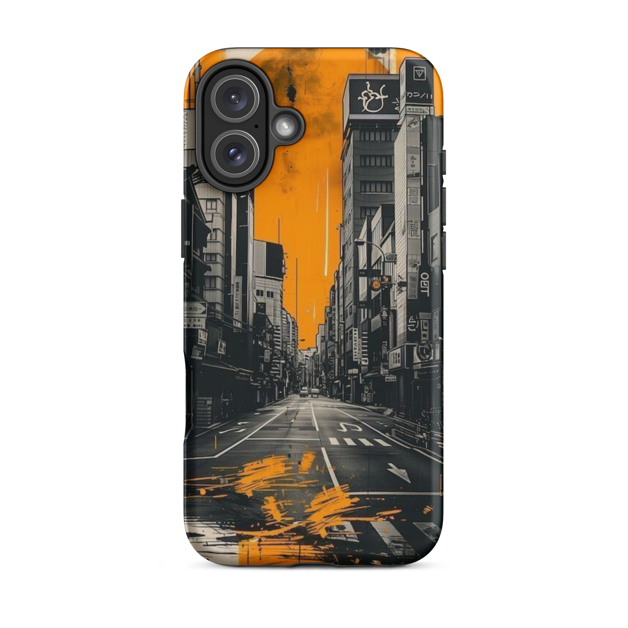 tough case for iphone® / yellow sky in the city tough case for iphone® / yellow sky in the city
