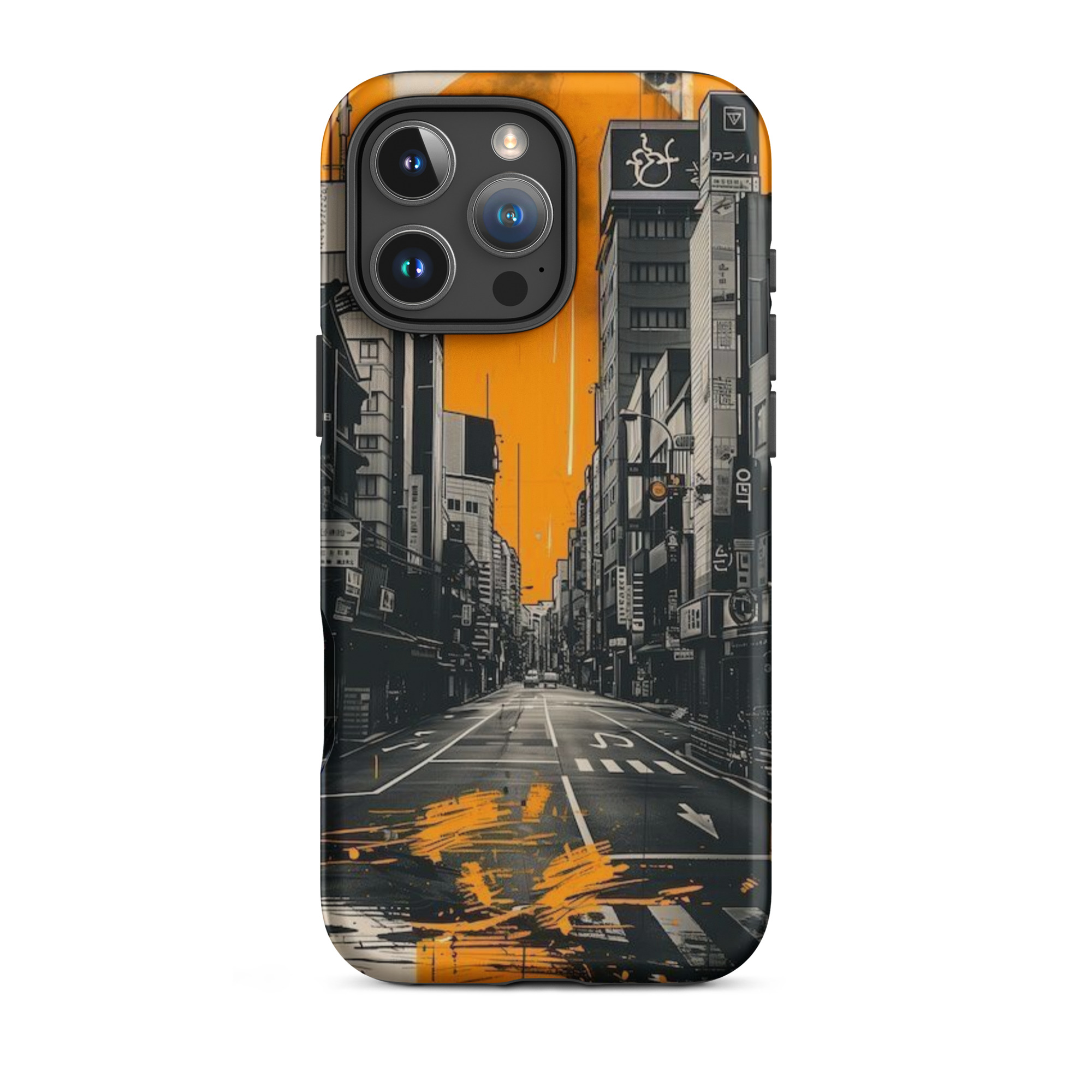 tough case for iphone® / yellow sky in the city tough case for iphone® / yellow sky in the city
