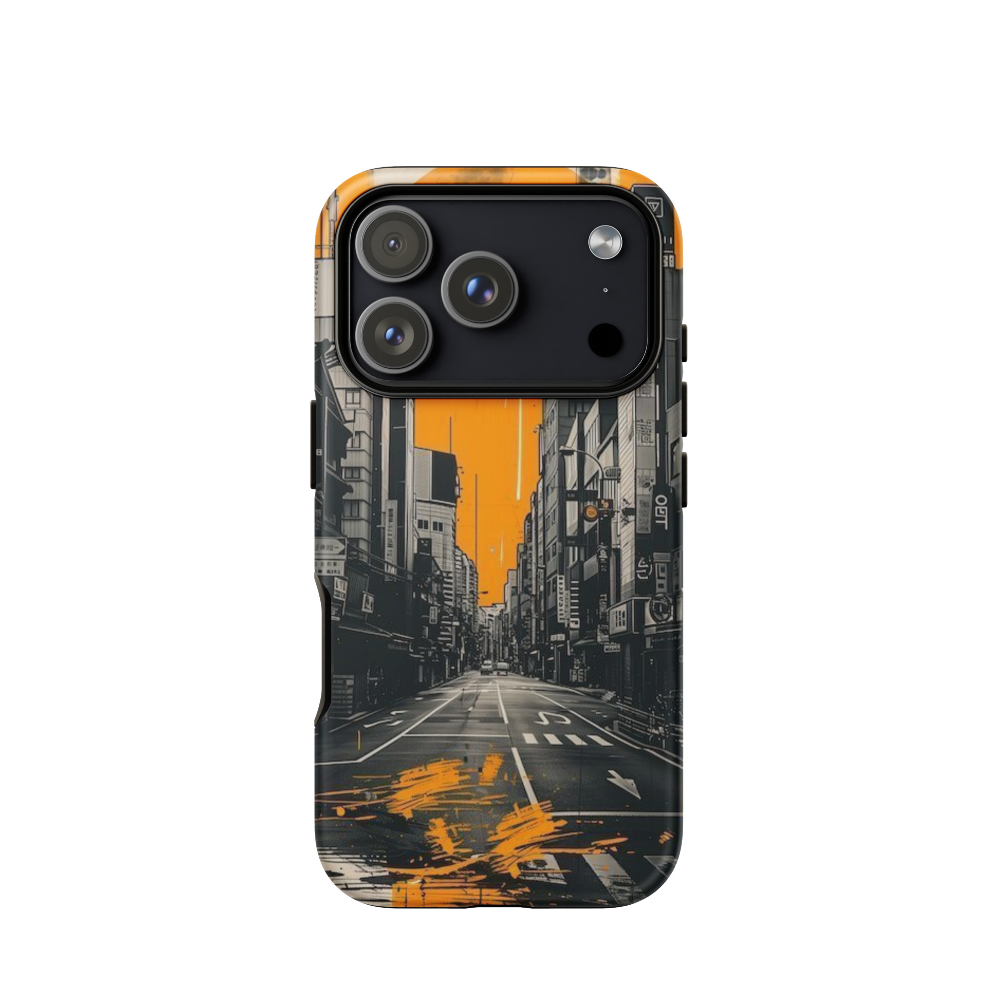 tough case for iphone® / yellow sky in the city tough case for iphone® / yellow sky in the city