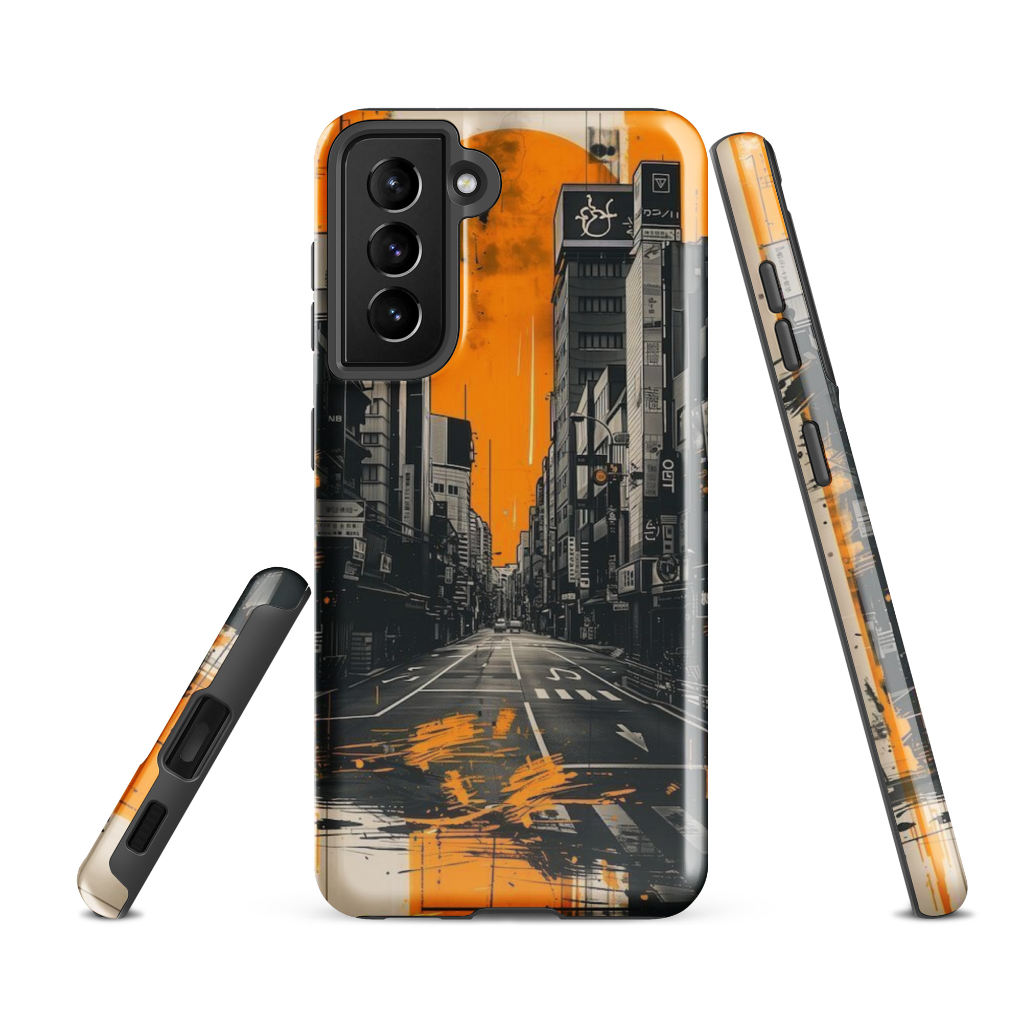 tough case for samsung® / yellow sky in the city