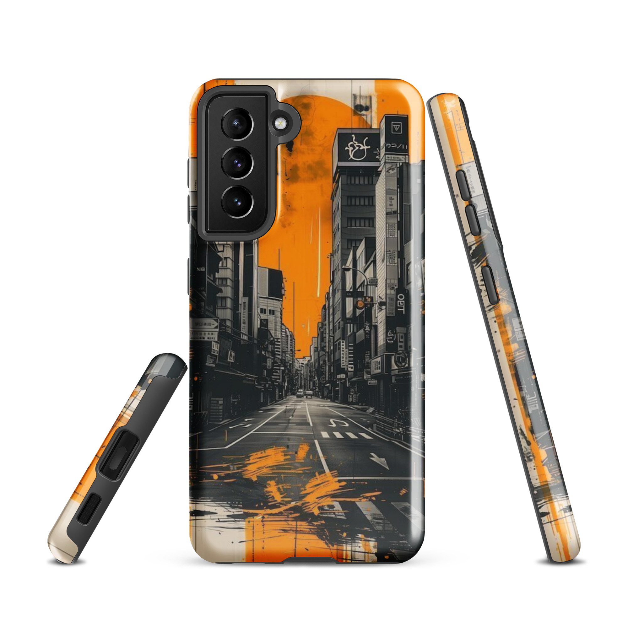 tough case for samsung® / yellow sky in the city