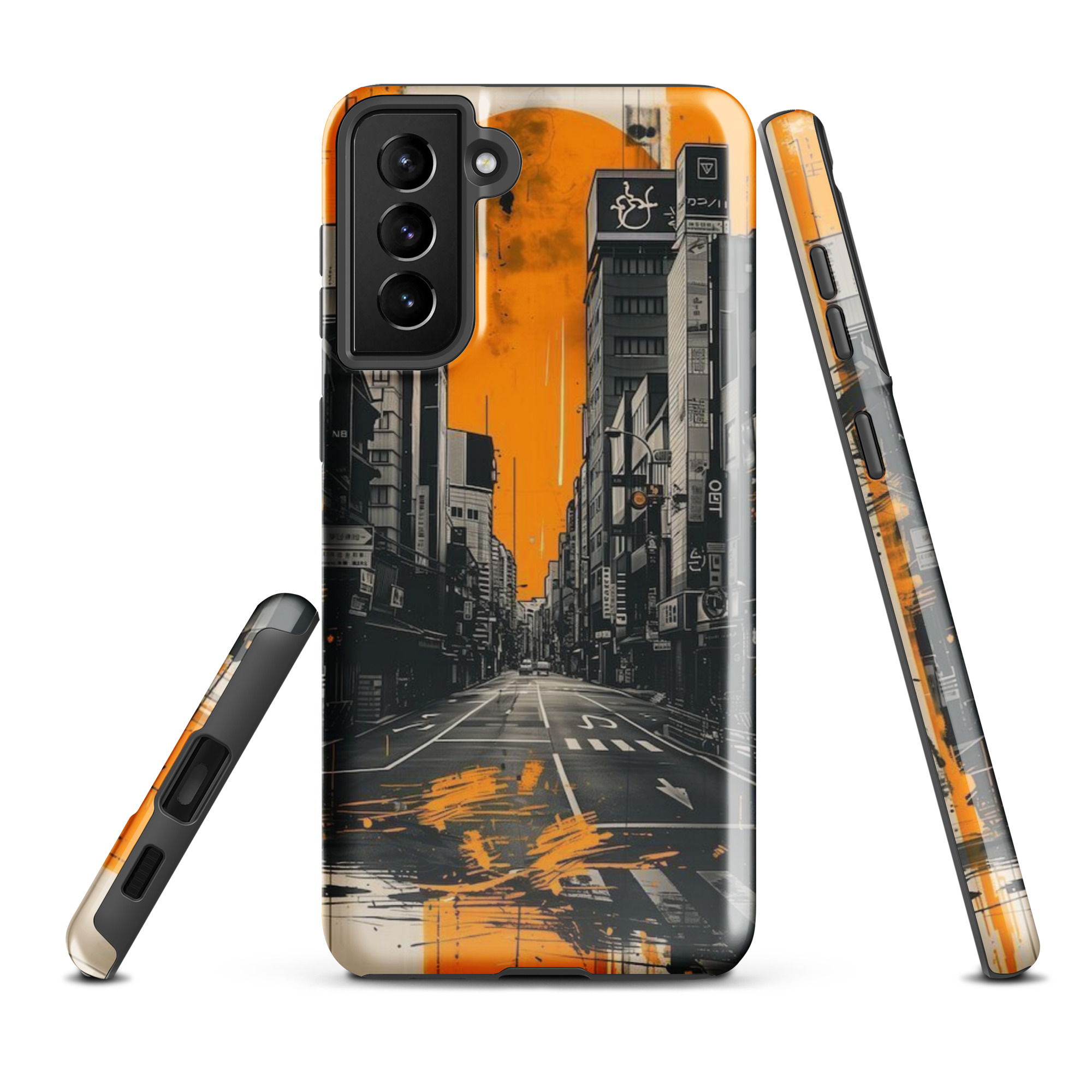 tough case for samsung® / yellow sky in the city