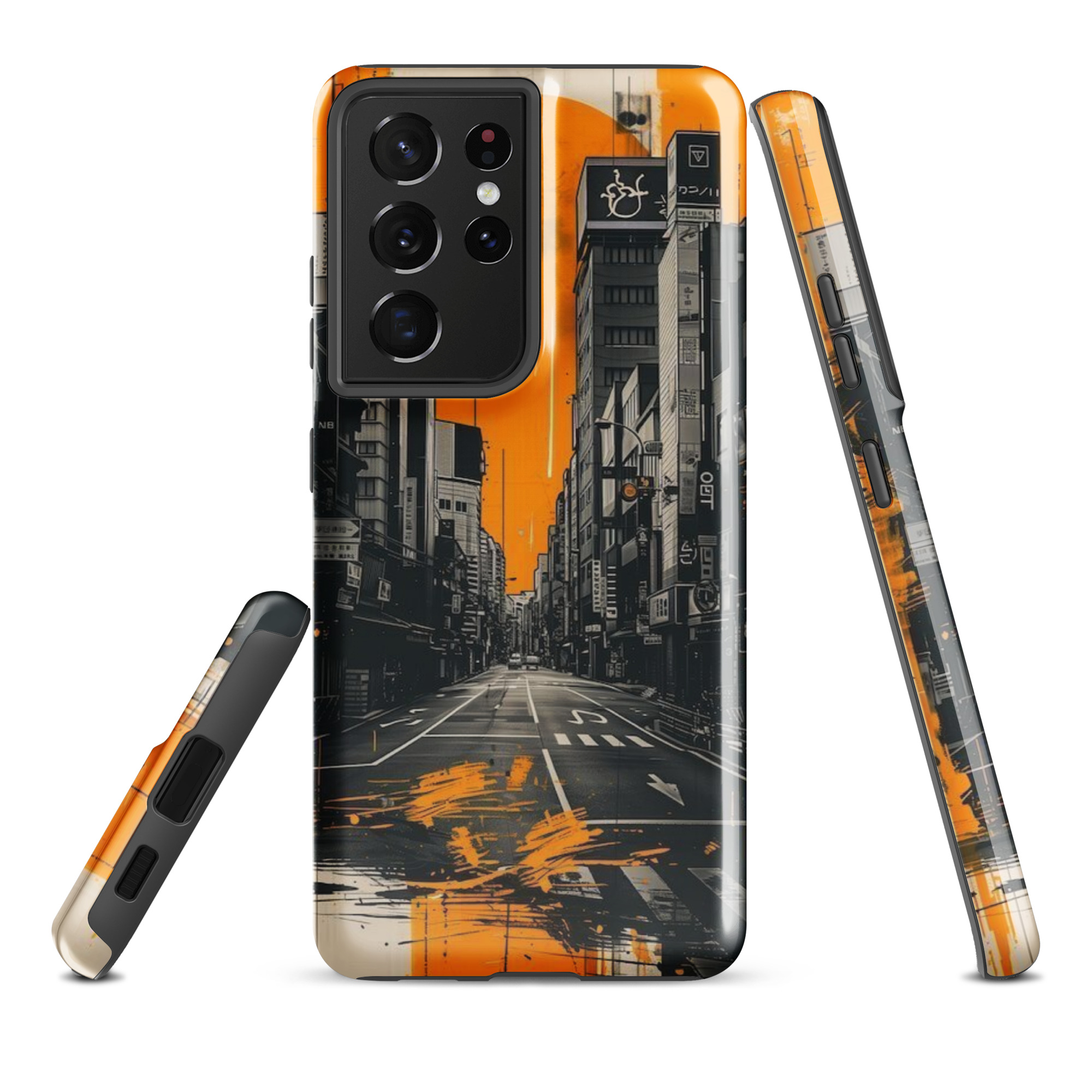 tough case for samsung® / yellow sky in the city