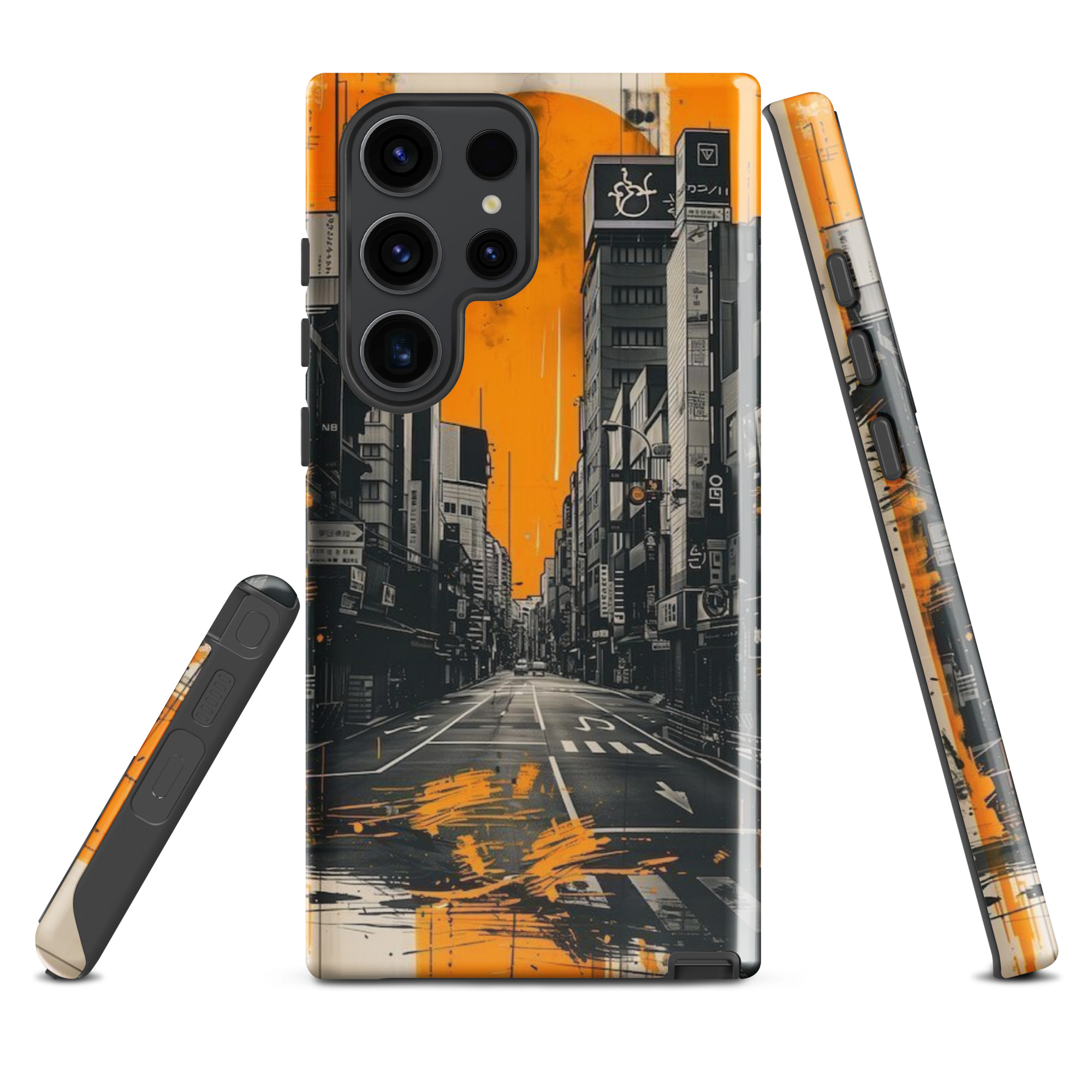 tough case for samsung® / yellow sky in the city