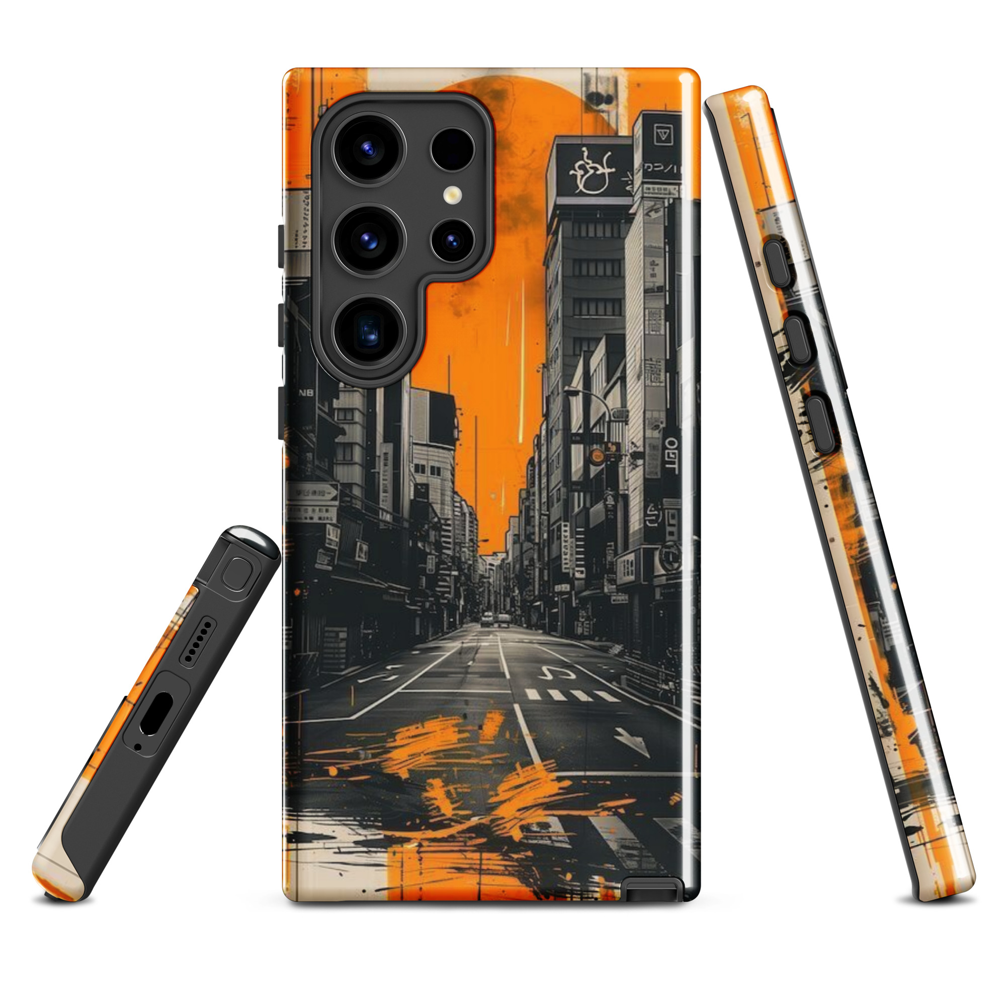 tough case for samsung® / yellow sky in the city