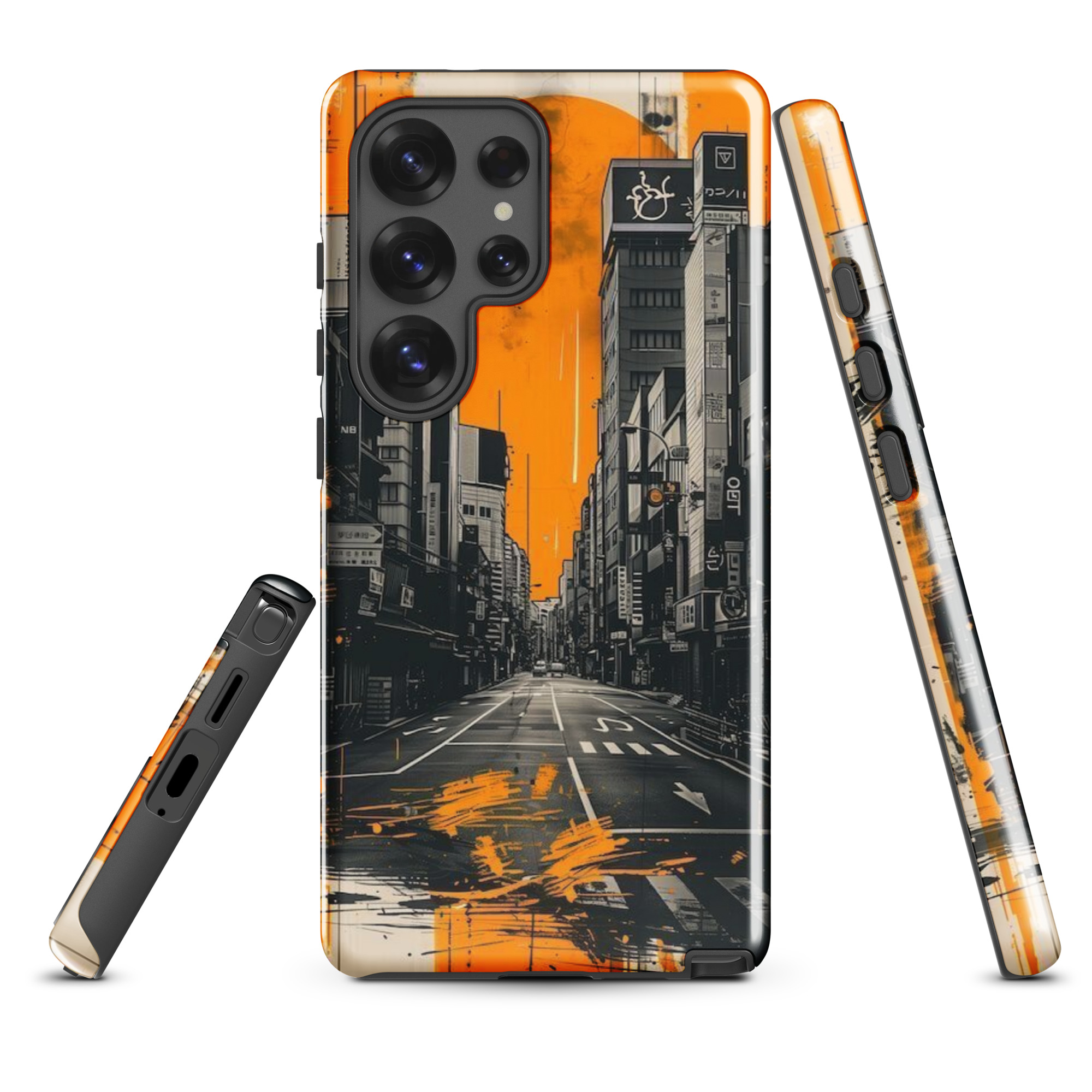 tough case for samsung® / yellow sky in the city