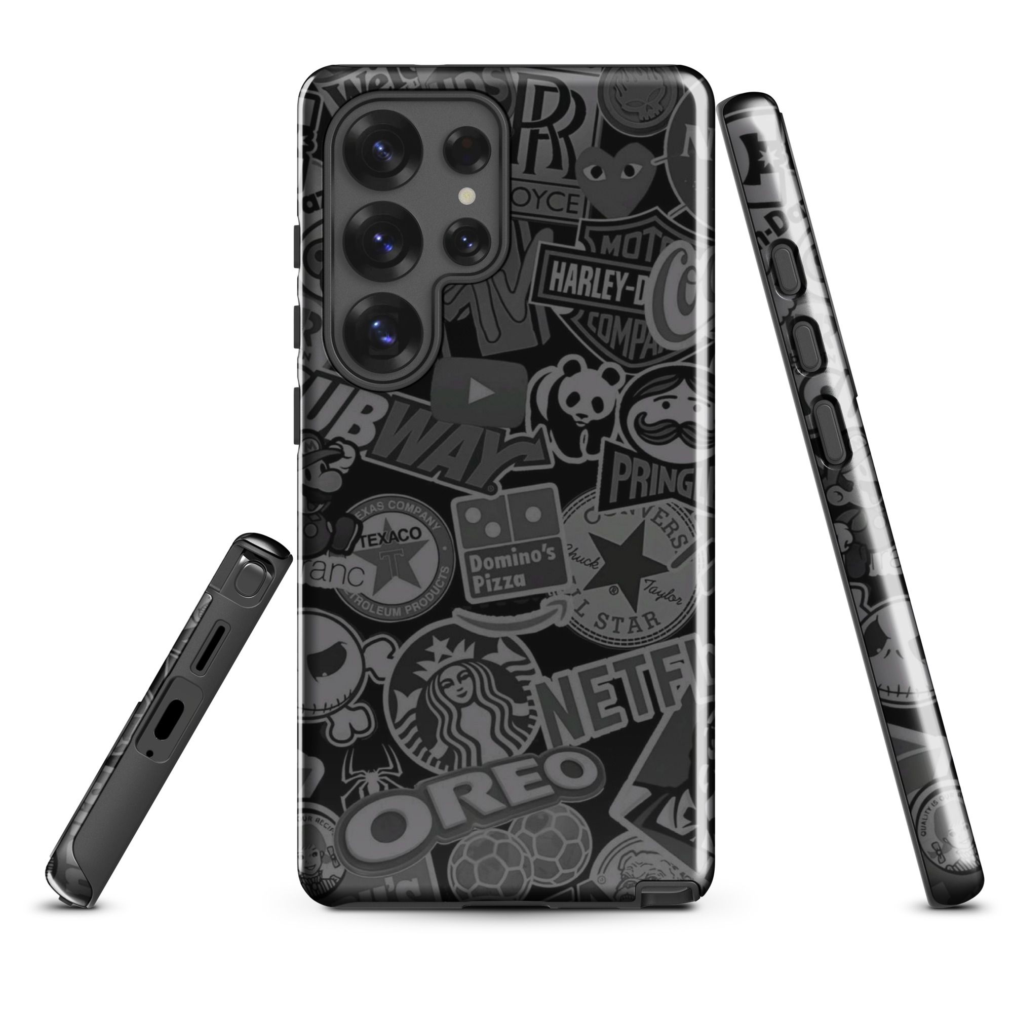 tough case for samsung® / logo bombing