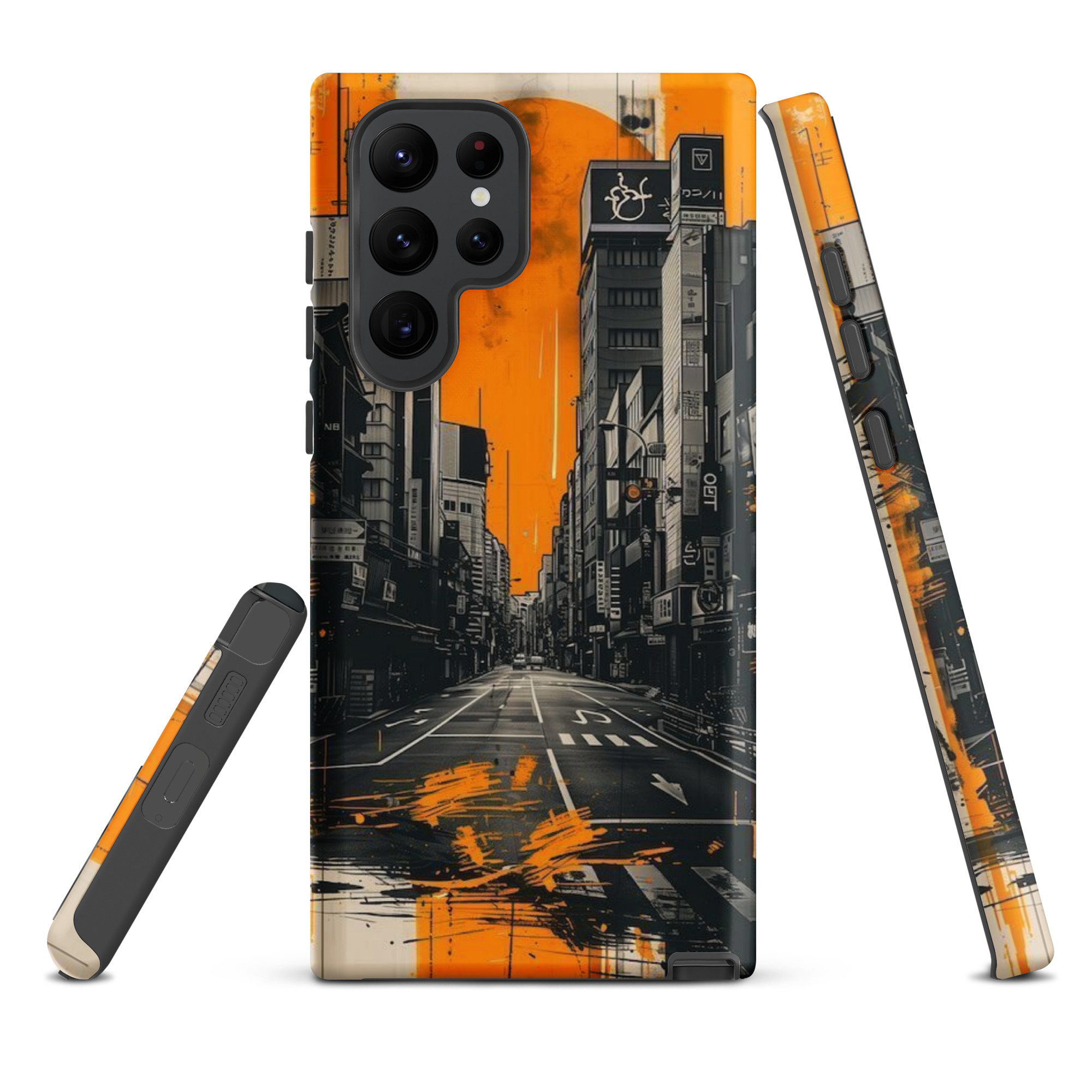 tough case for samsung® / yellow sky in the city