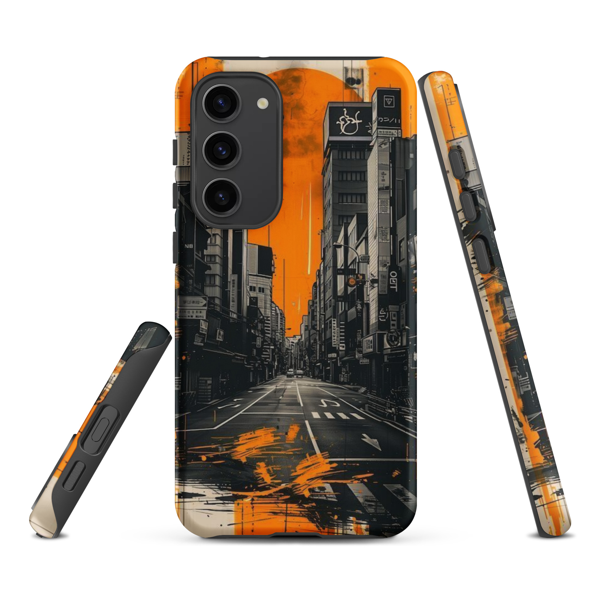 tough case for samsung® / yellow sky in the city