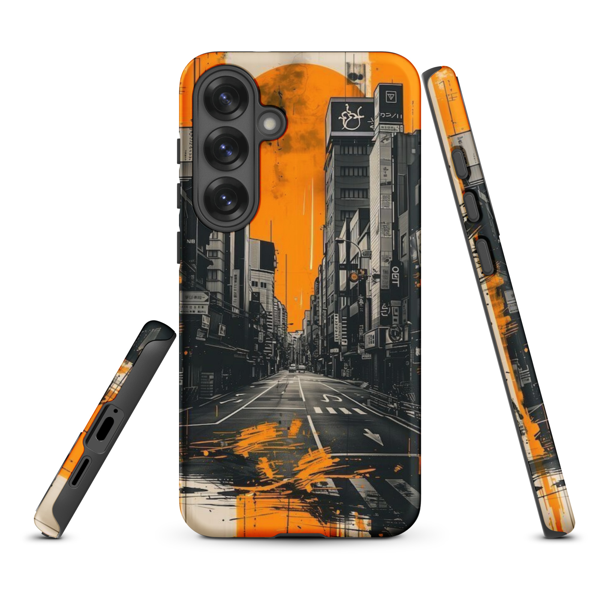 tough case for samsung® / yellow sky in the city