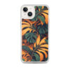magsafe® clear case for iphone® / floral tropical paradise magsafe® clear case for iphone® / floral tropical paradise