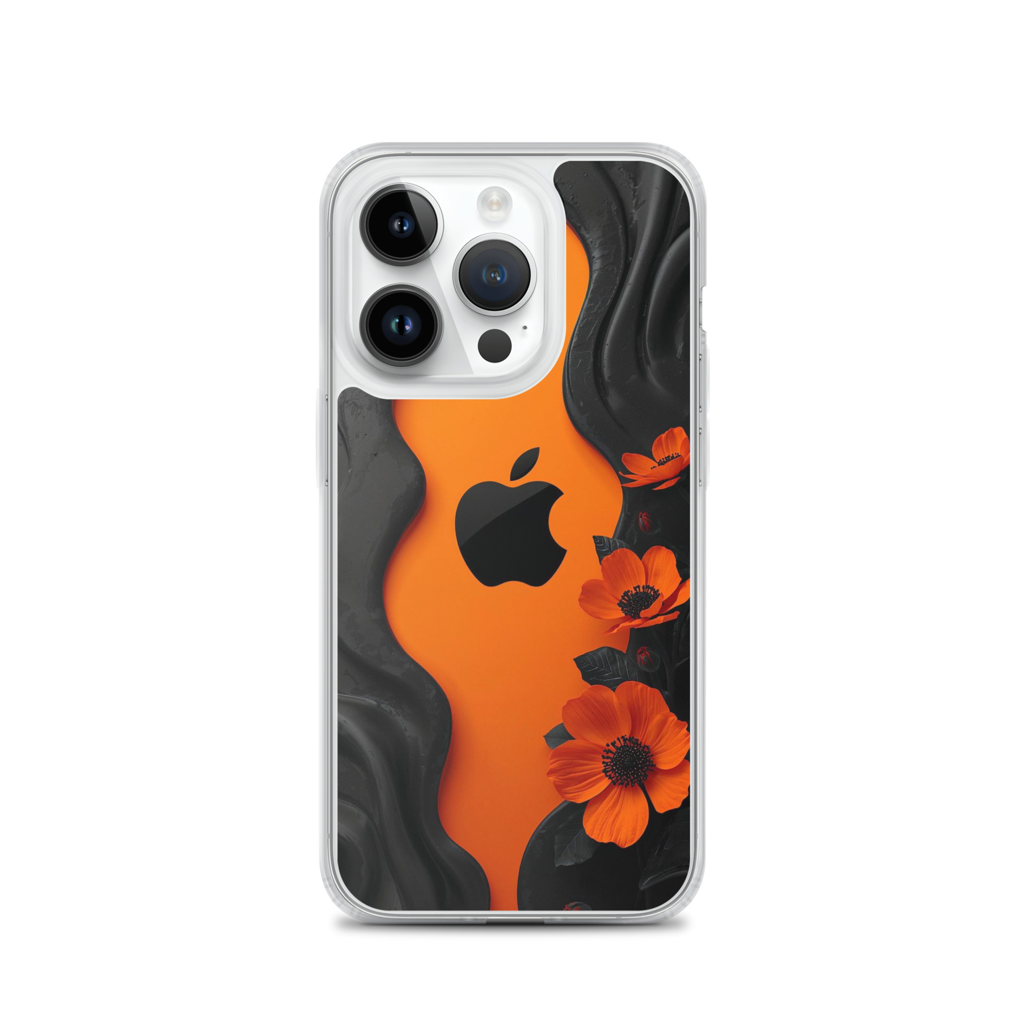 magsafe® clear case for iphone® / amber core floral magsafe® clear case for iphone® / amber core floral
