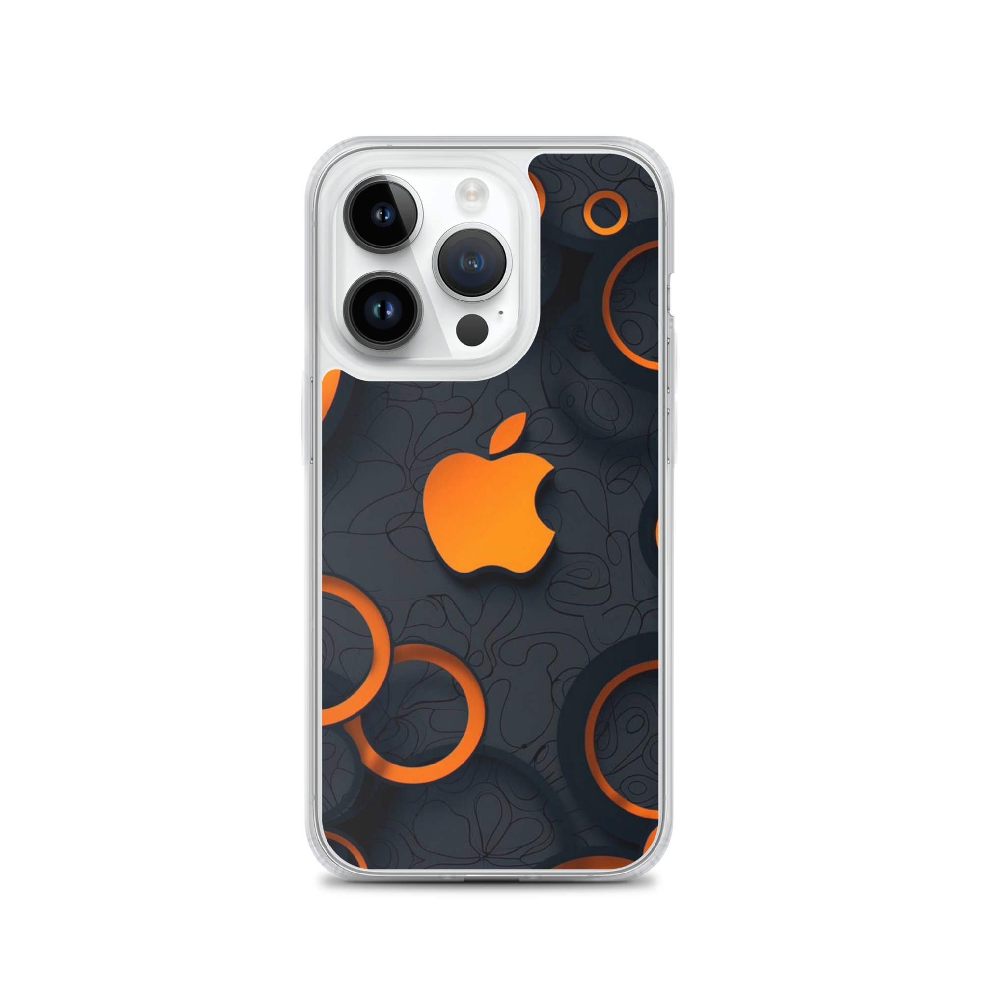 magsafe® clear case for iphone® / amber core circle magsafe® clear case for iphone® / amber core circle