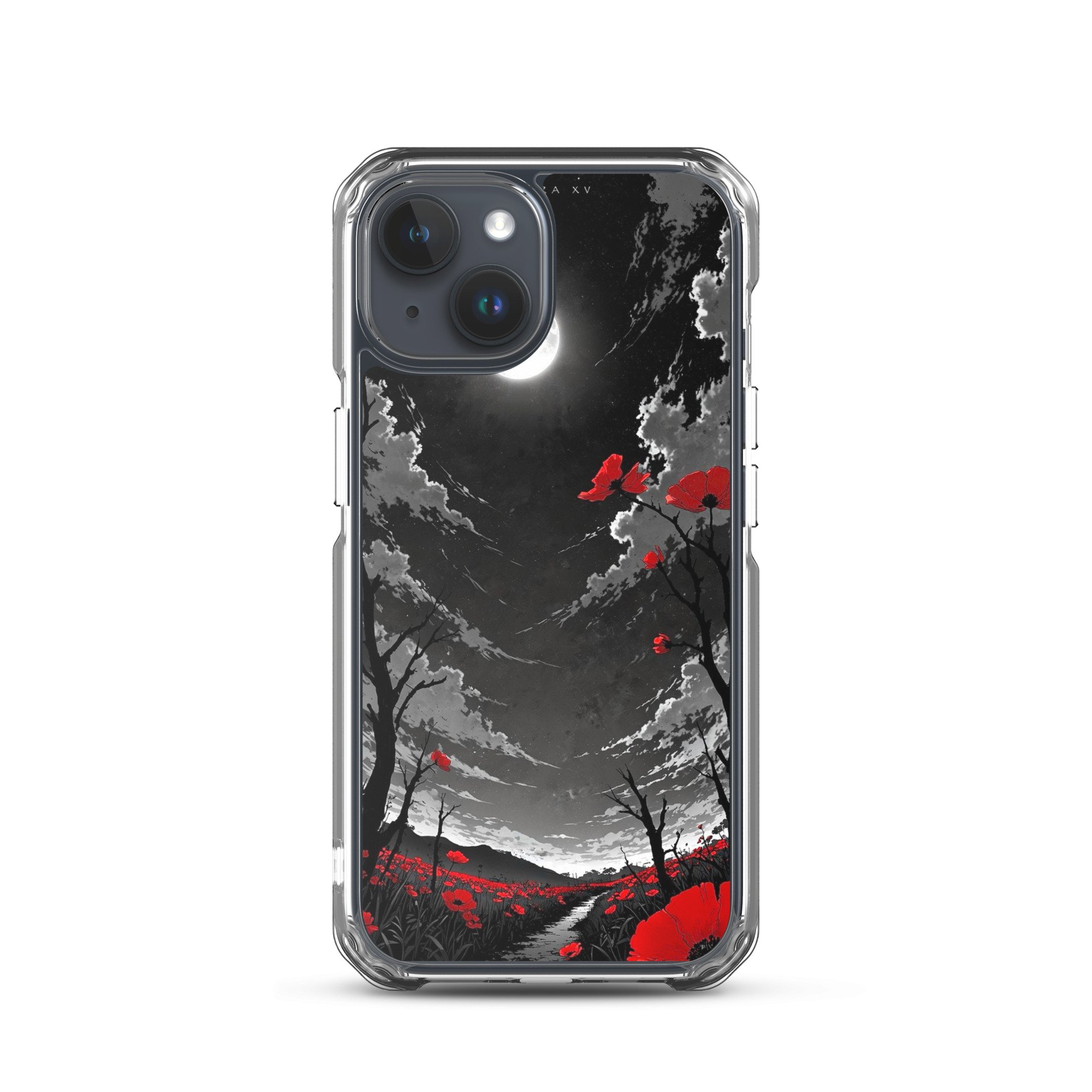 magsafe® clear case for iphone® / black sky magsafe® clear case for iphone® / black sky