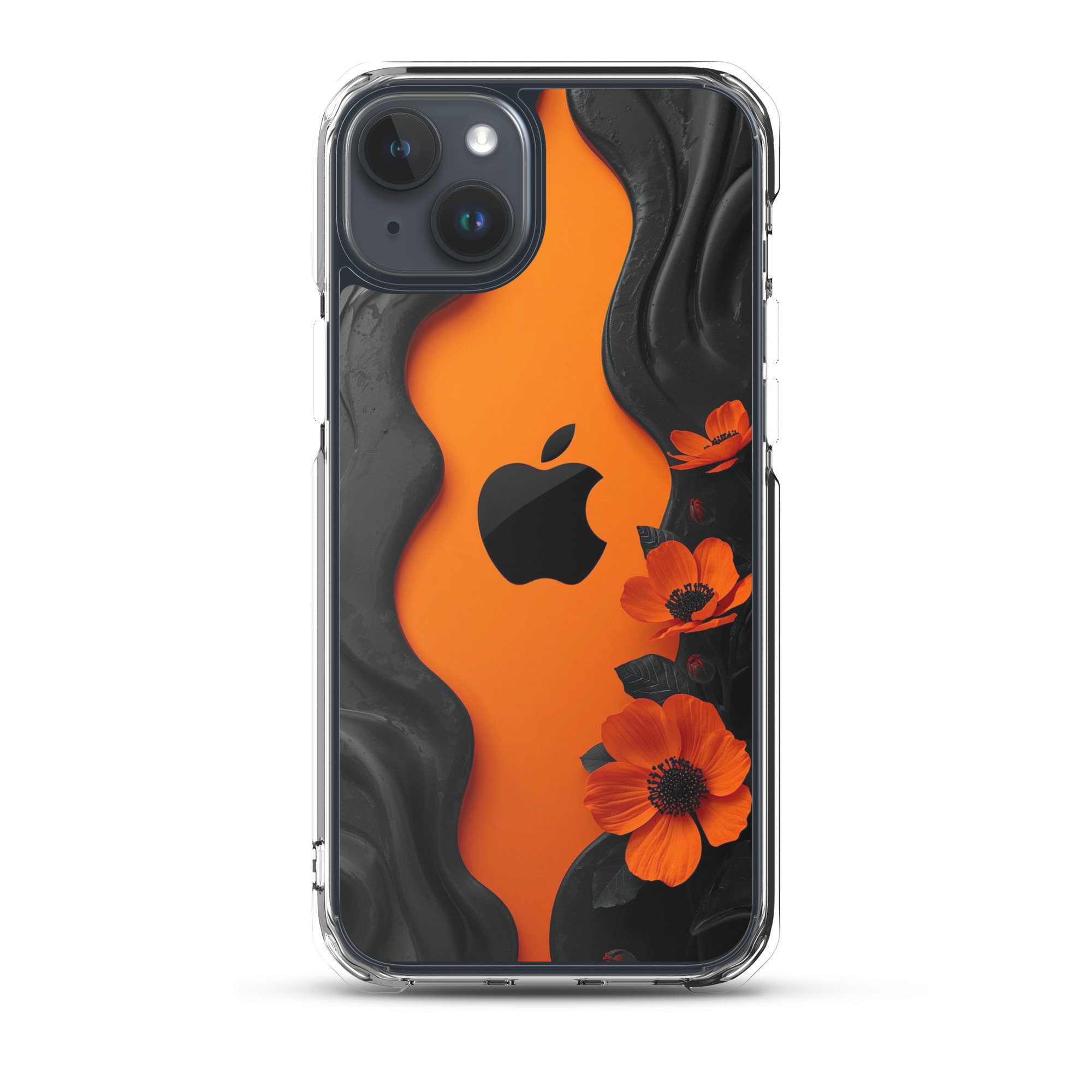 magsafe® clear case for iphone® / amber core floral magsafe® clear case for iphone® / amber core floral