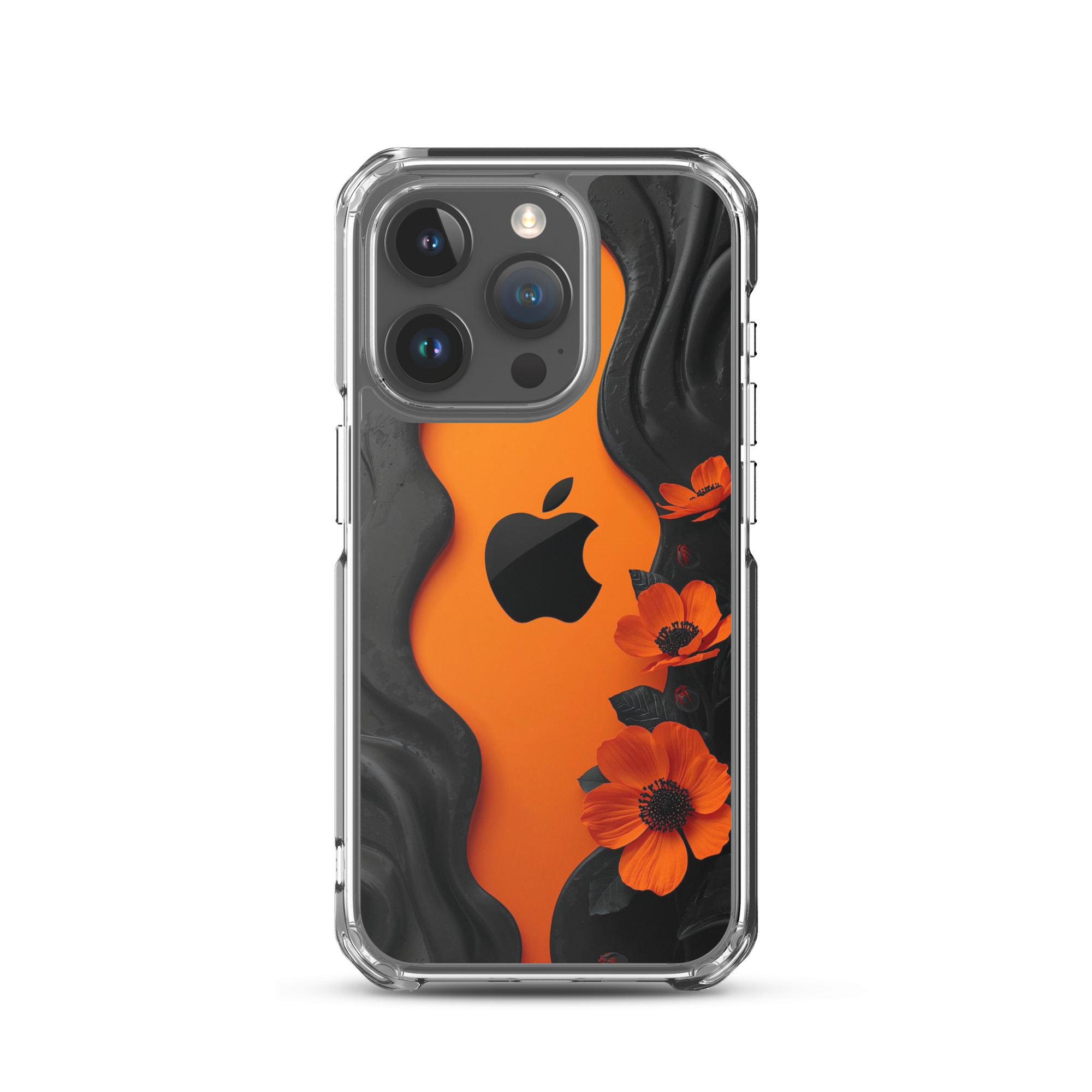 magsafe® clear case for iphone® / amber core floral magsafe® clear case for iphone® / amber core floral