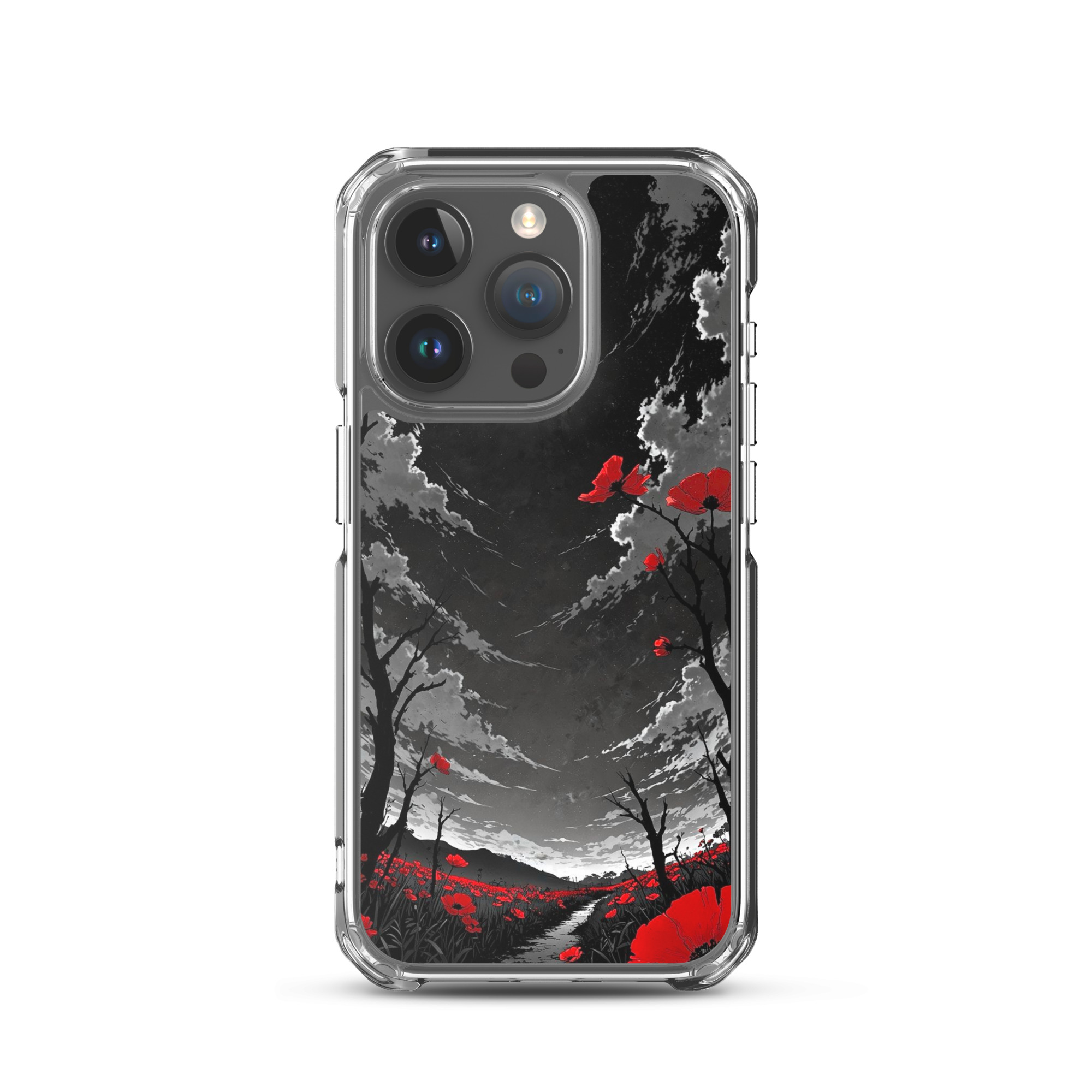 magsafe® clear case for iphone® / black sky magsafe® clear case for iphone® / black sky