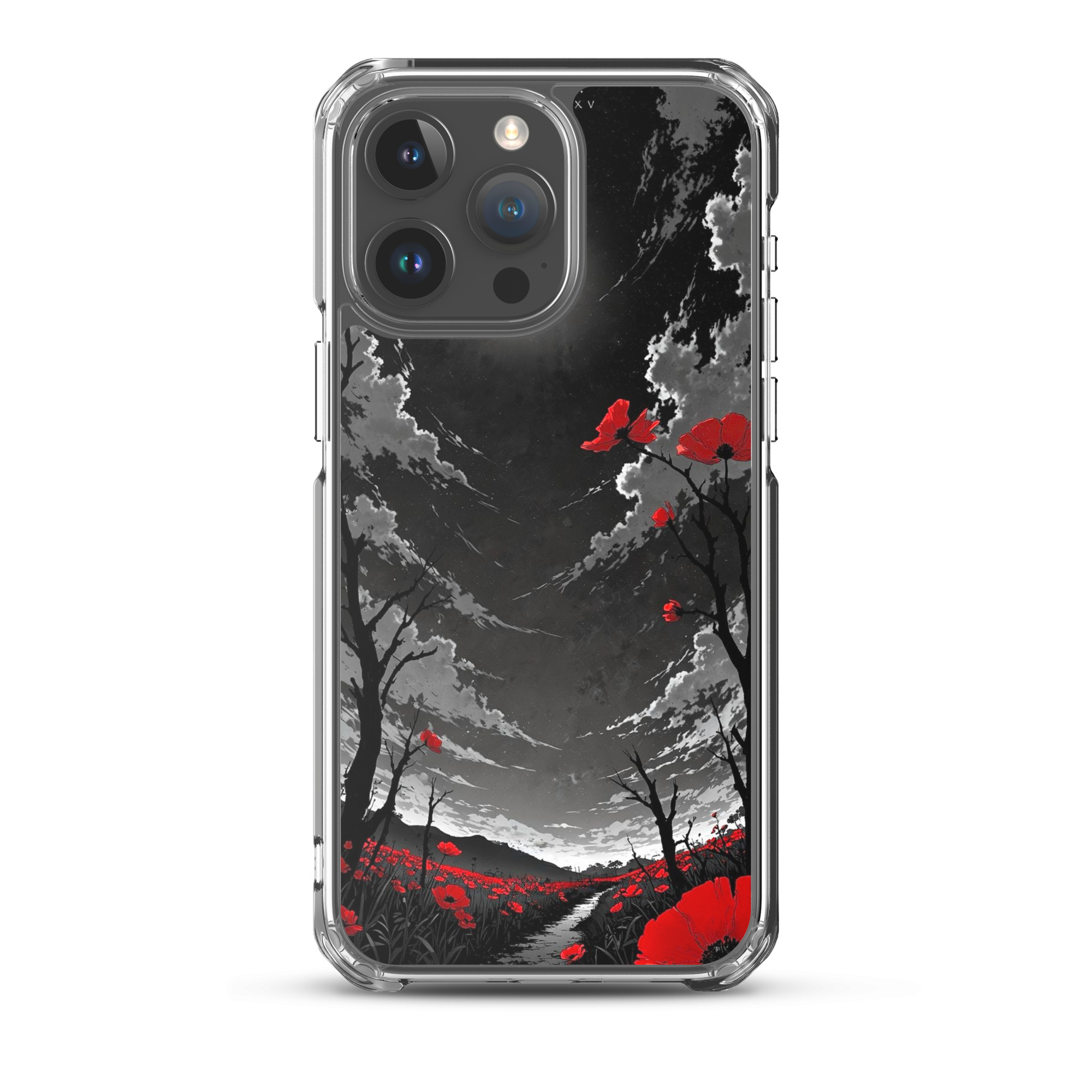 magsafe® clear case for iphone® / black sky magsafe® clear case for iphone® / black sky