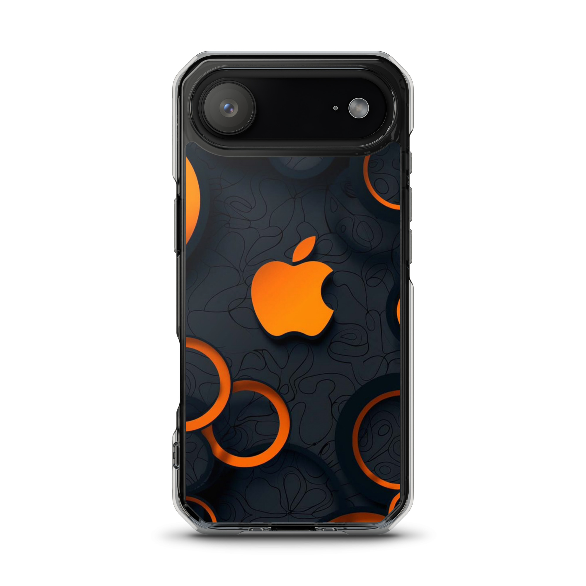 magsafe® clear case for iphone® / amber core circle magsafe® clear case for iphone® / amber core circle