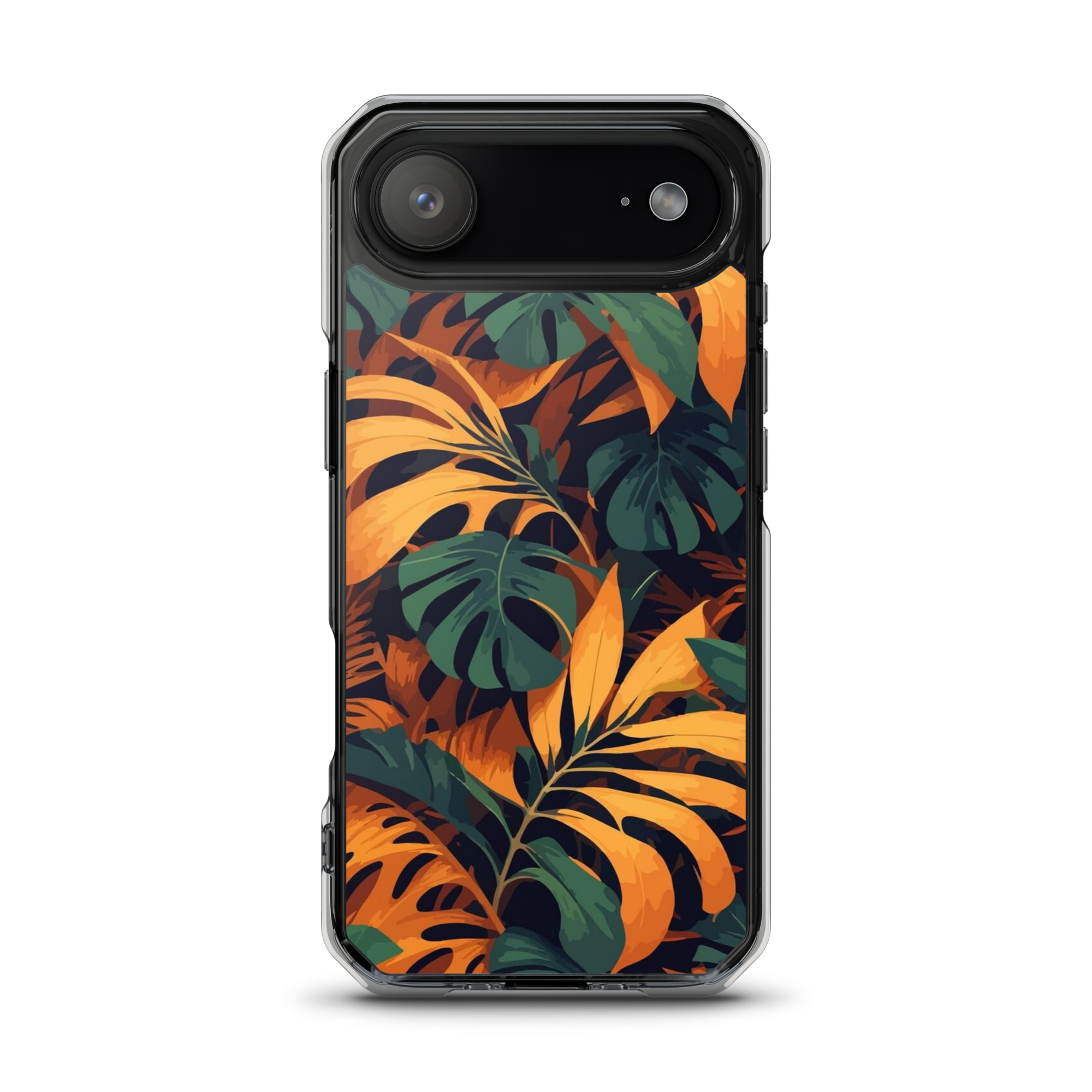 magsafe® clear case for iphone® / floral tropical paradise magsafe® clear case for iphone® / floral tropical paradise