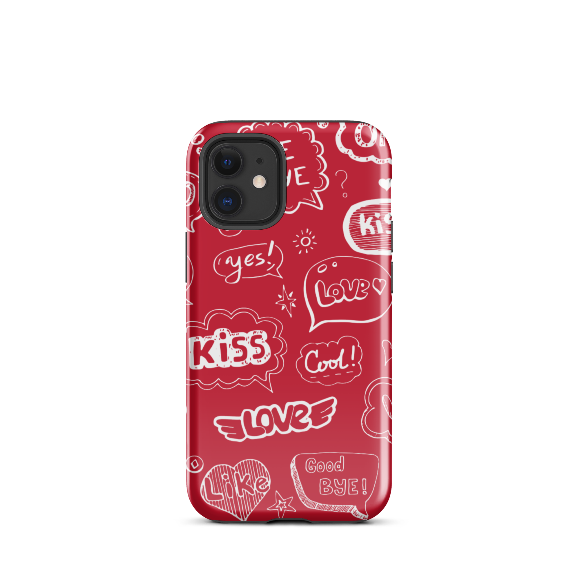 tough case for iphone® / valentine's day kiss