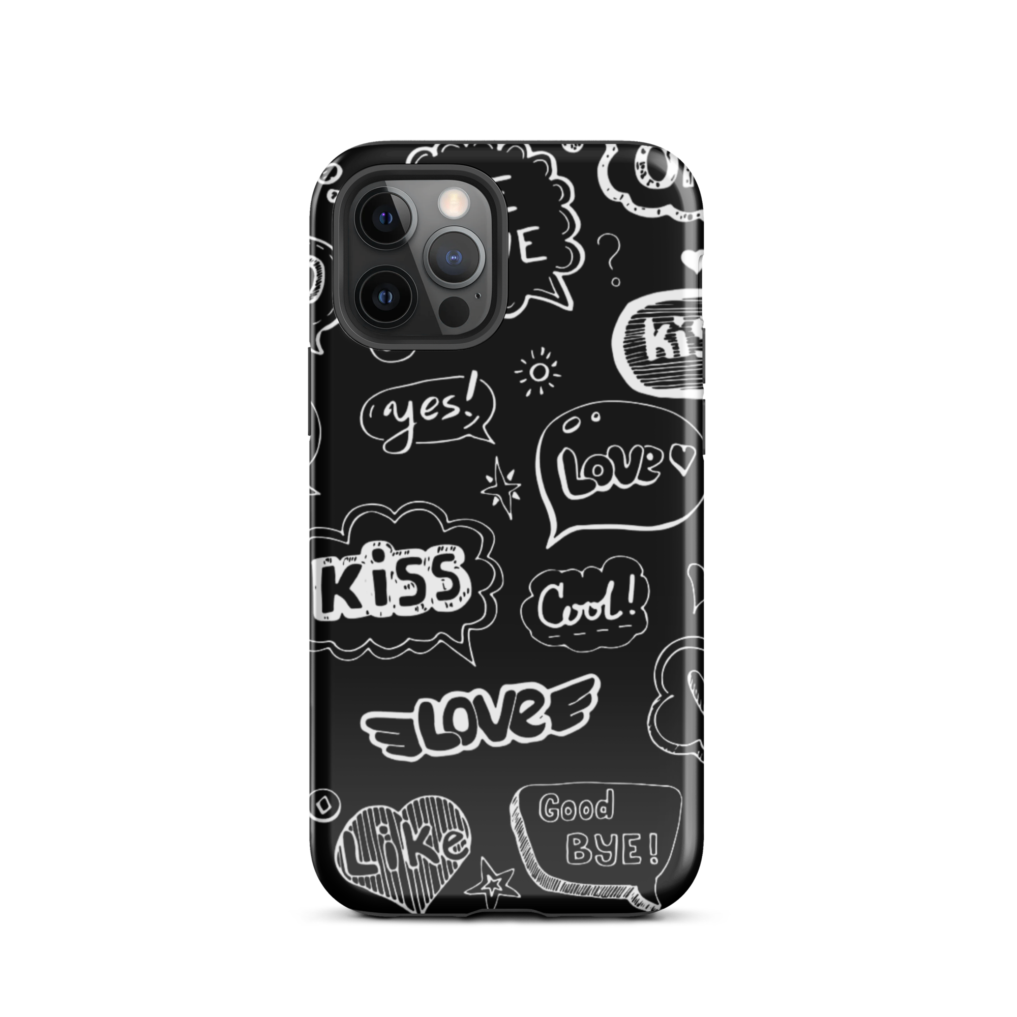 tough case for iphone® / valentine's day kiss