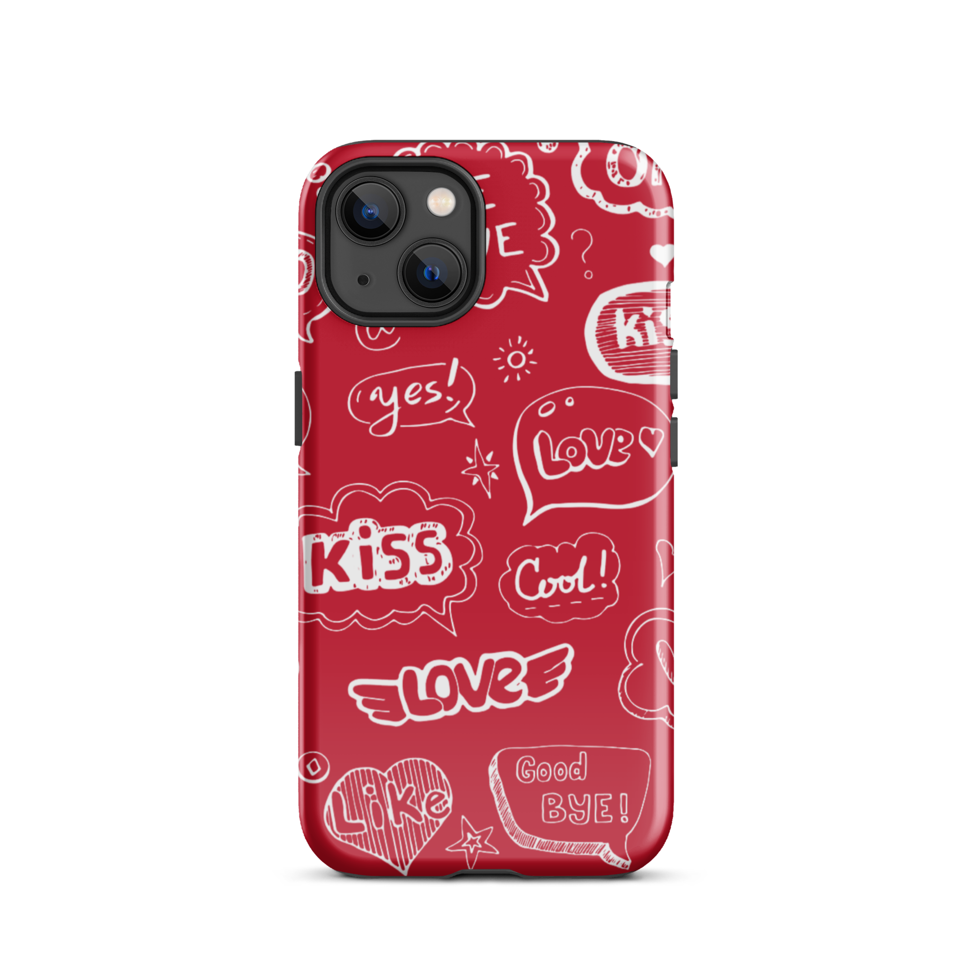 tough case for iphone® / valentine's day kiss