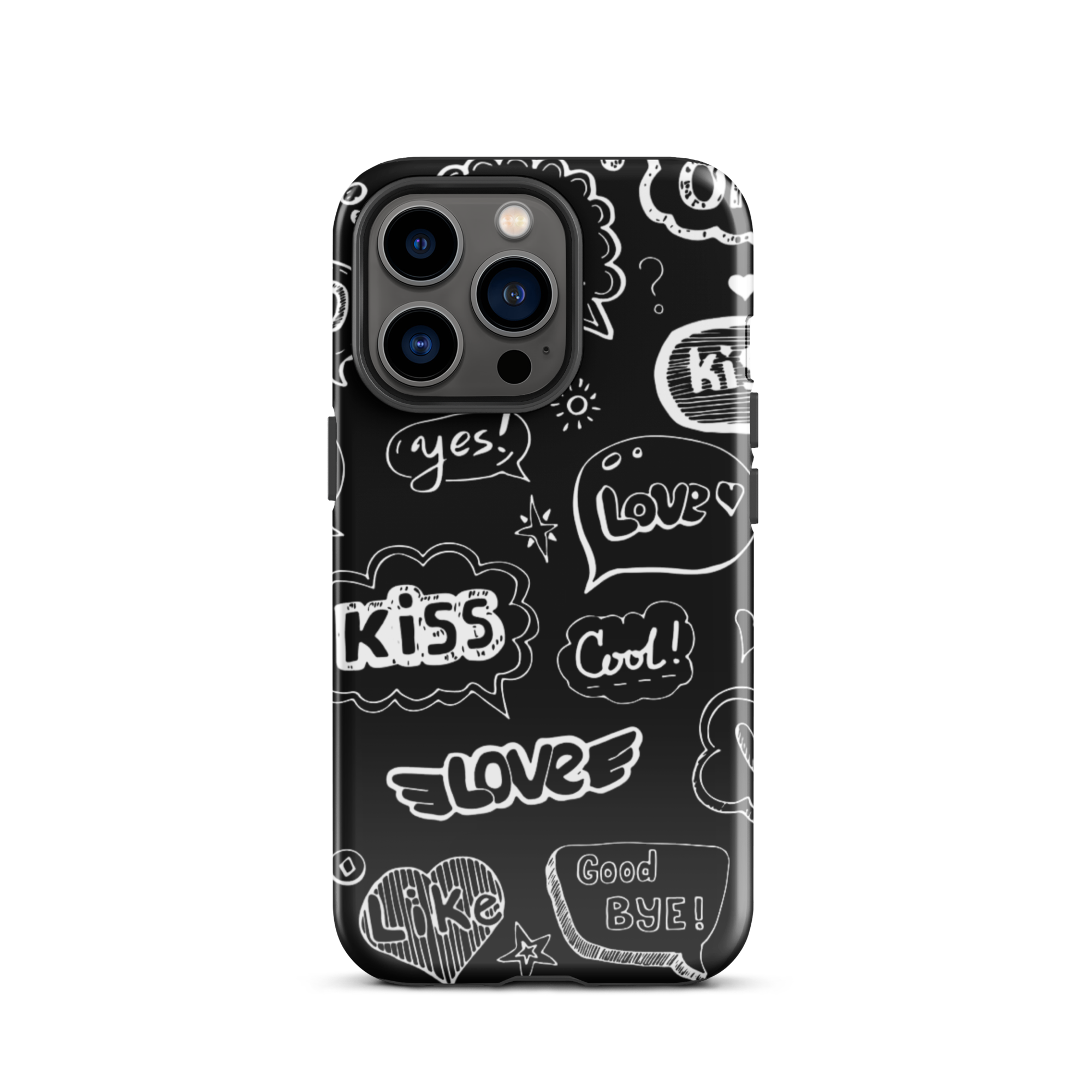 tough case for iphone® / valentine's day kiss