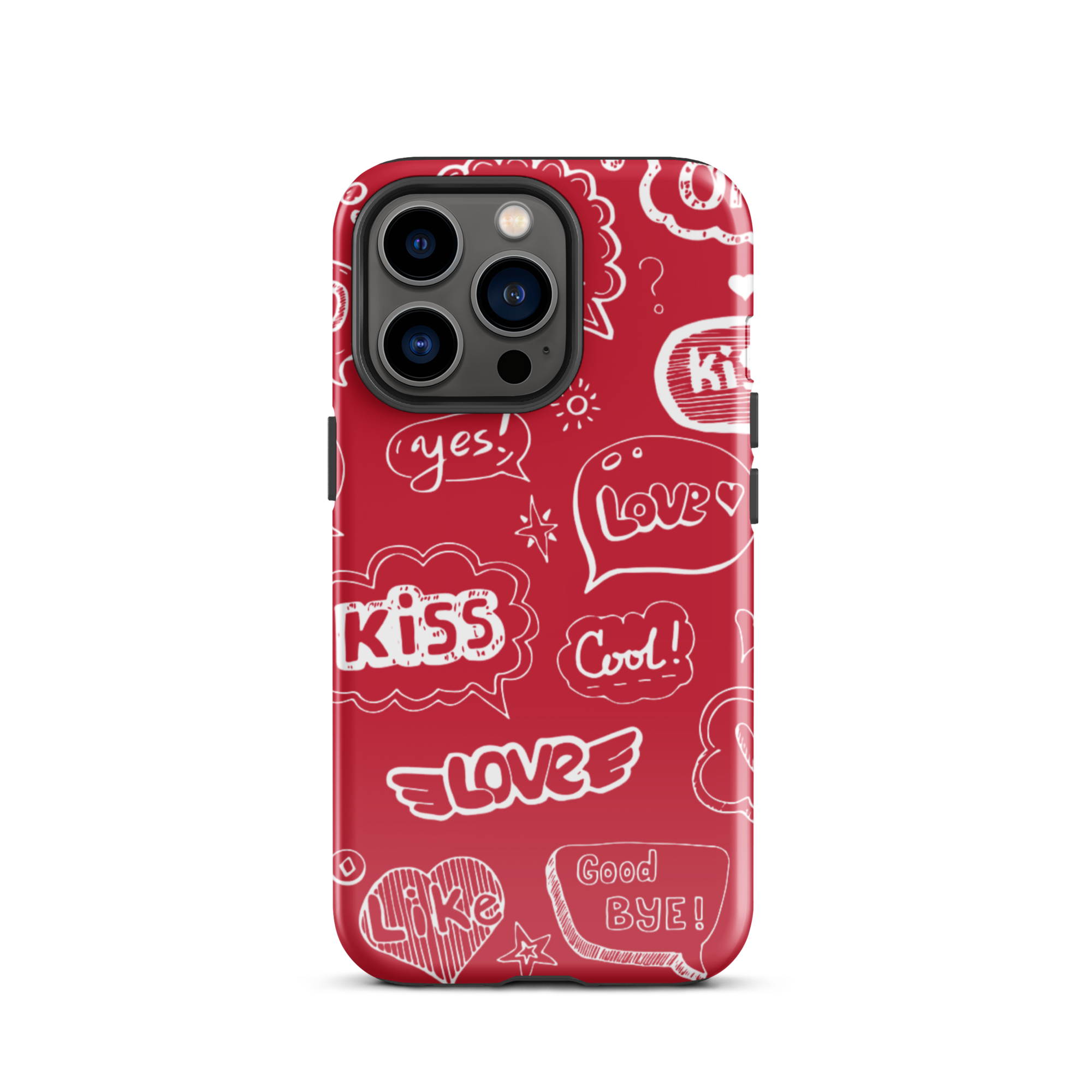 tough case for iphone® / valentine's day kiss