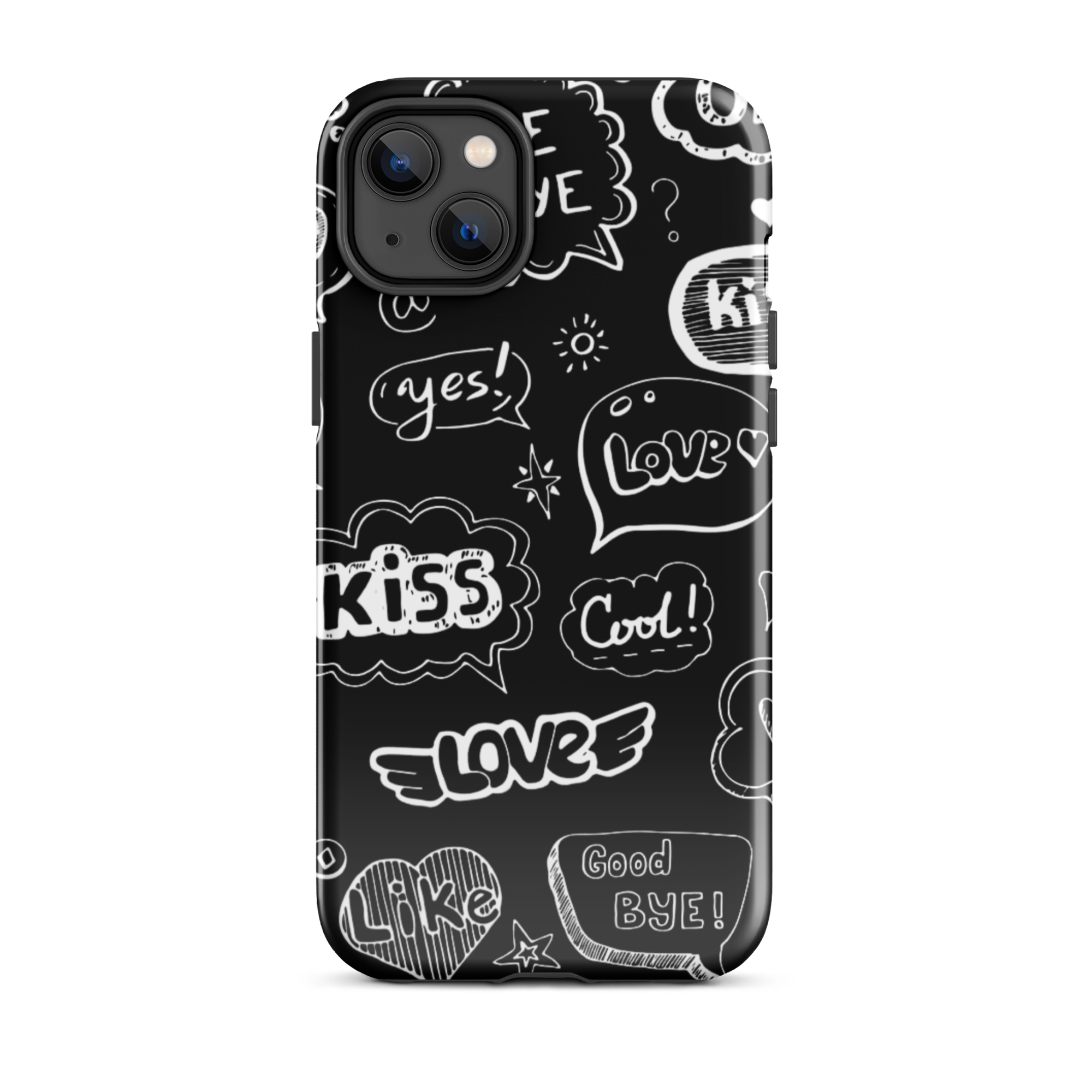 tough case for iphone® / valentine's day kiss