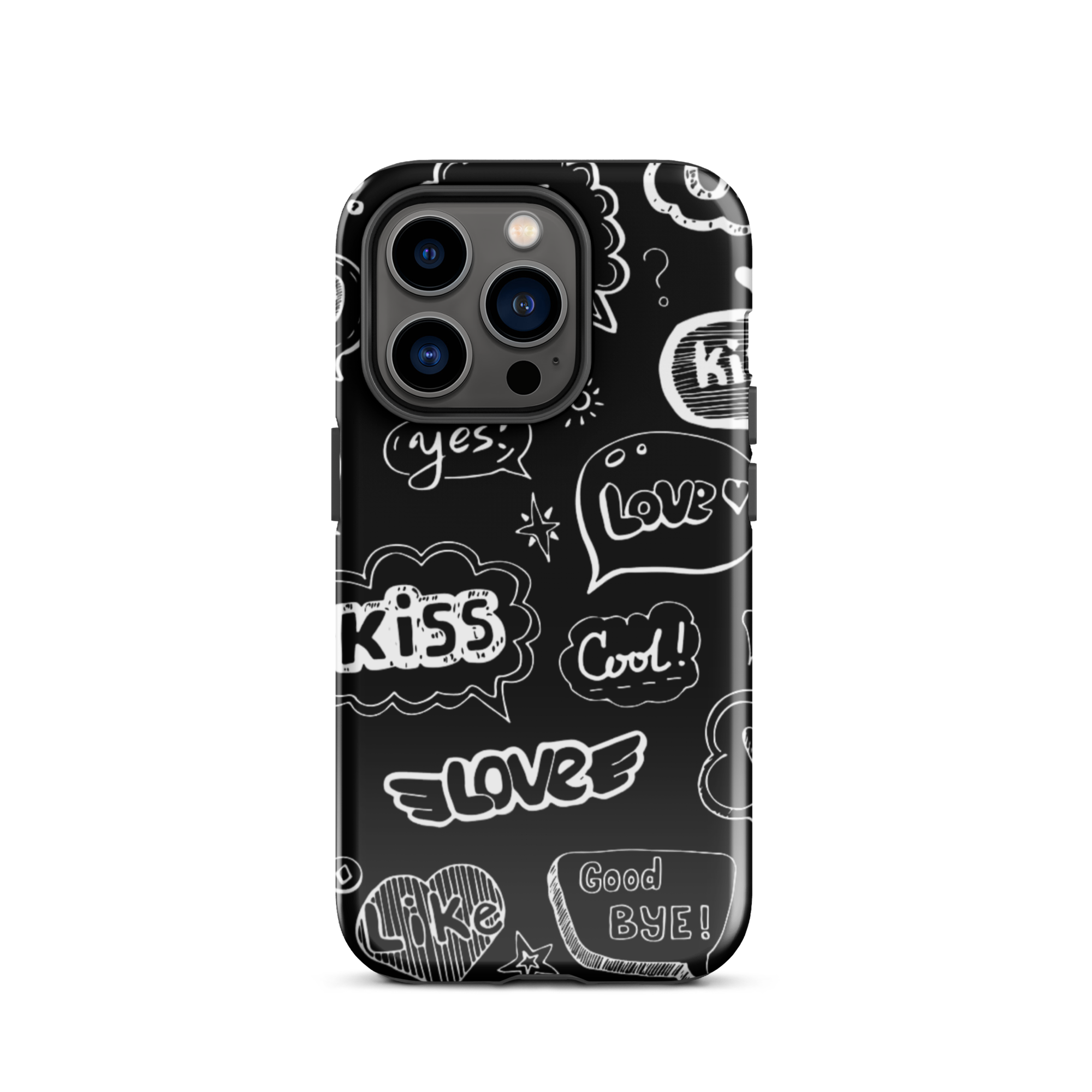 tough case for iphone® / valentine's day kiss