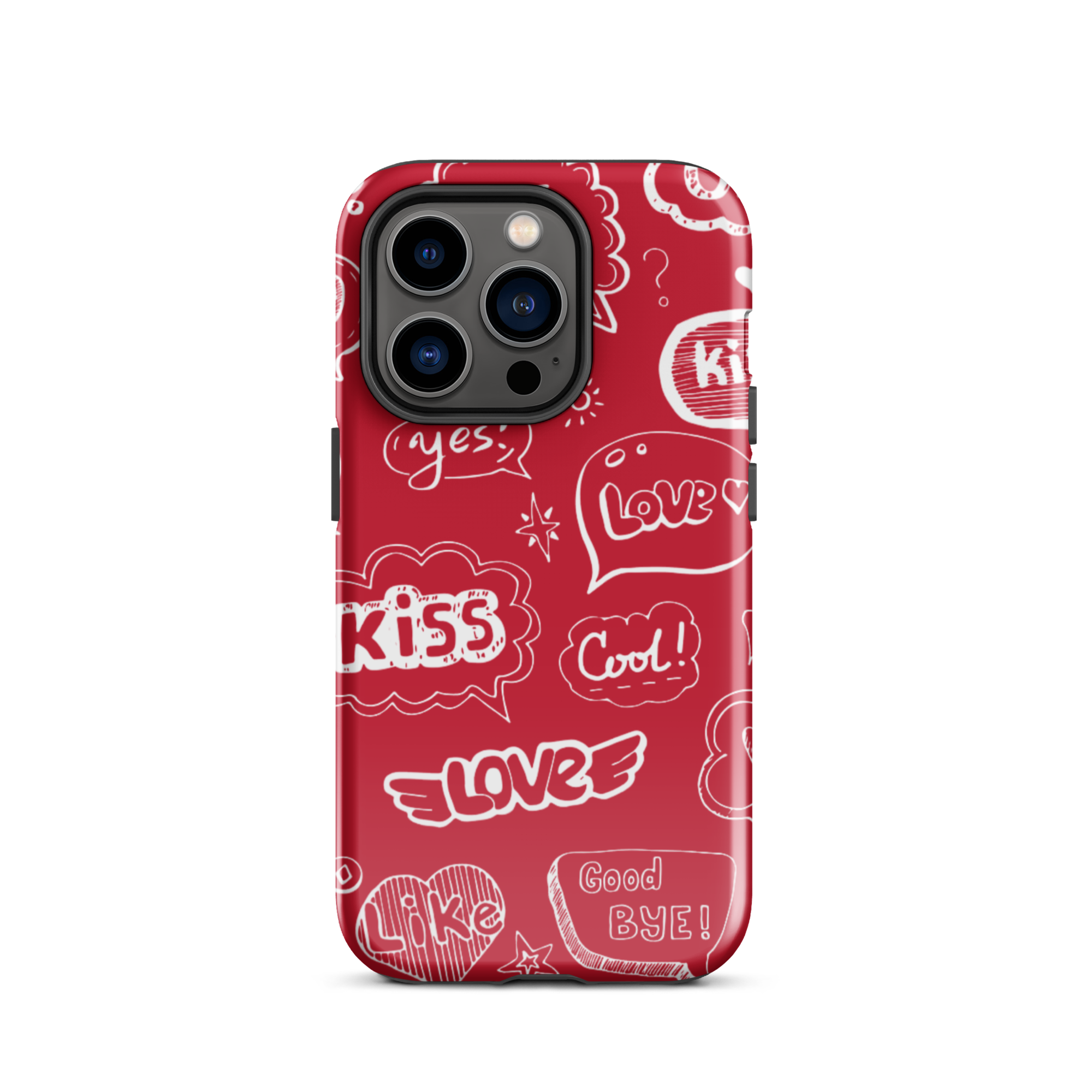 tough case for iphone® / valentine's day kiss