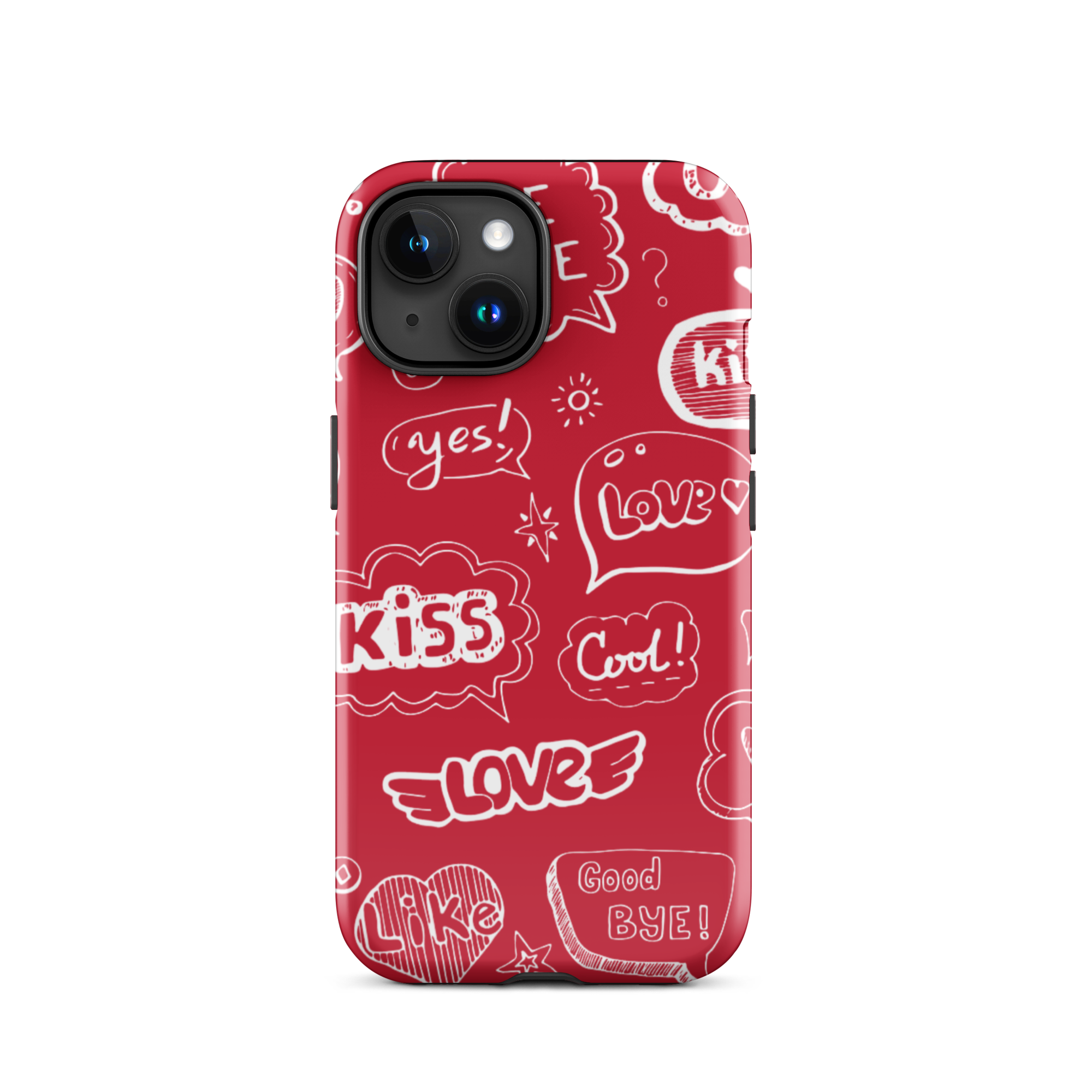 tough case for iphone® / valentine's day kiss