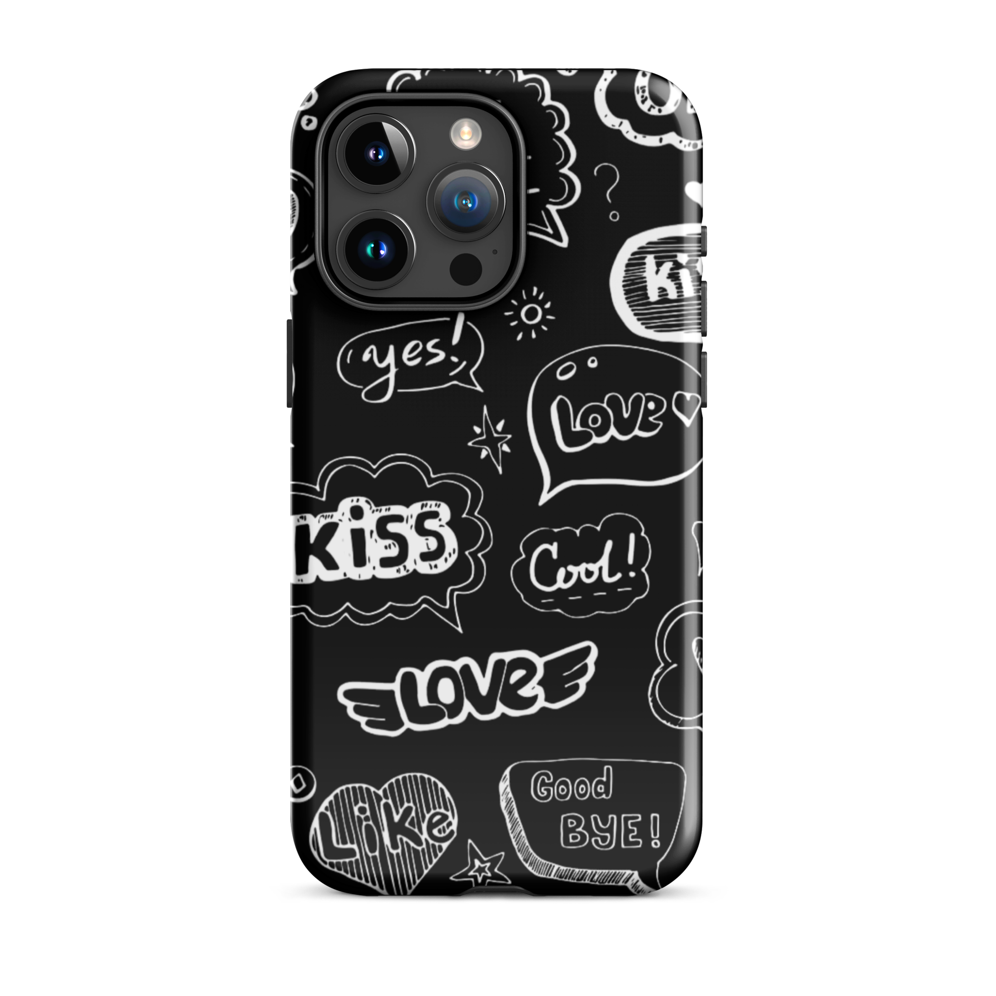 tough case for iphone® / valentine's day kiss