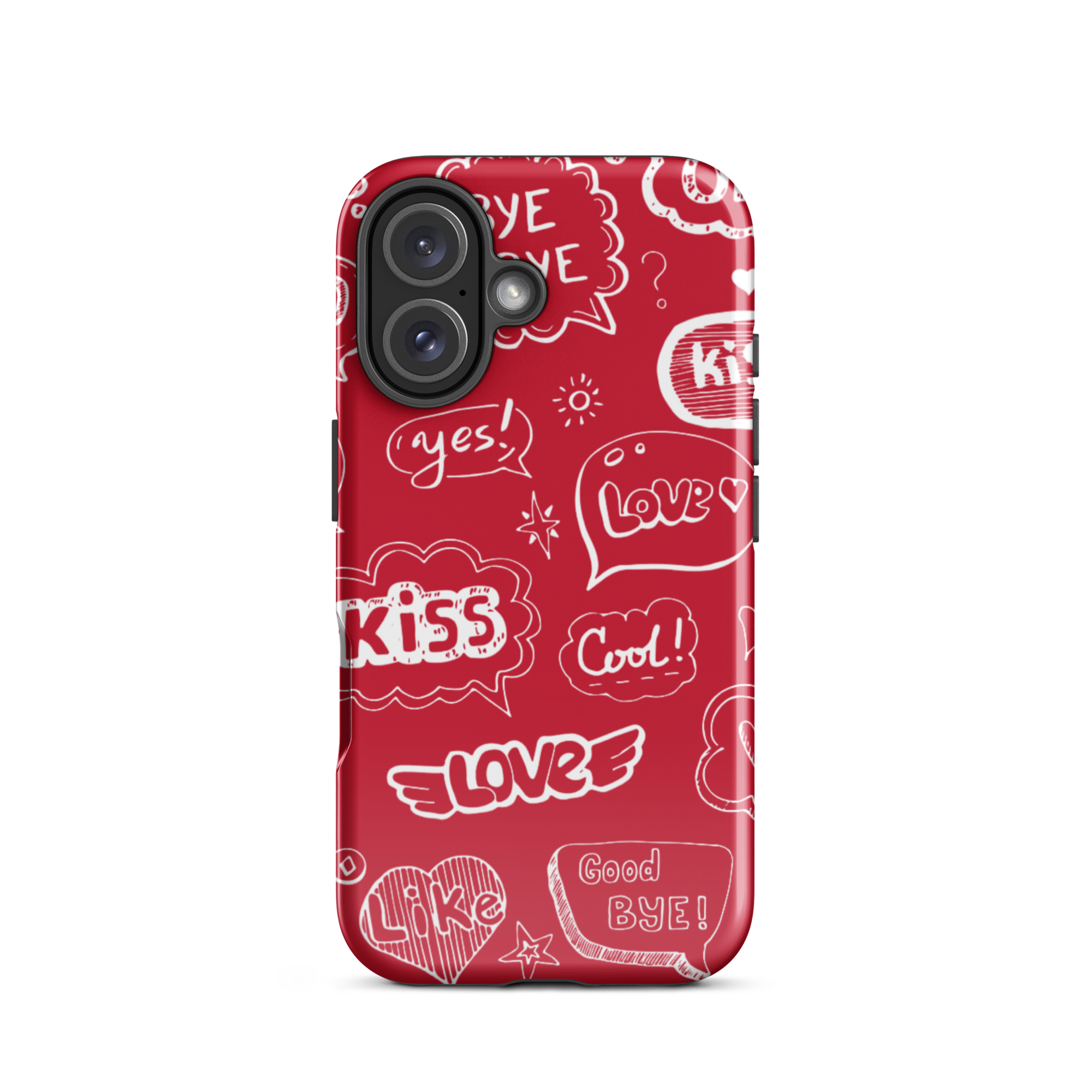 tough case for iphone® / valentine's day kiss