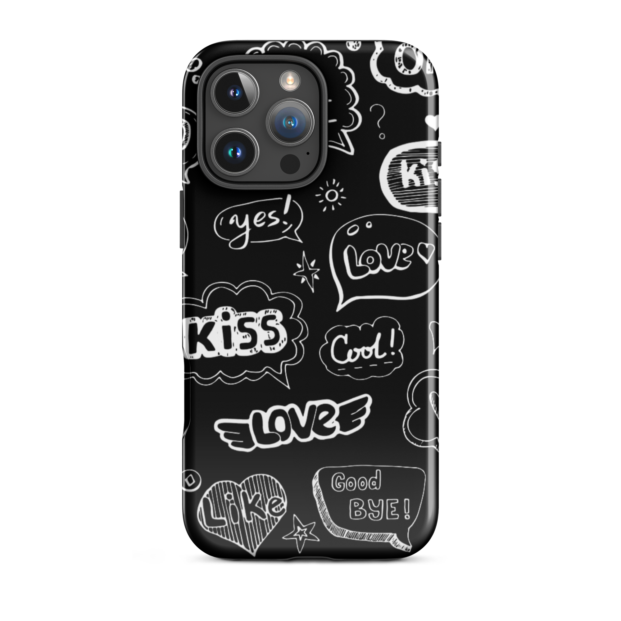 tough case for iphone® / valentine's day kiss