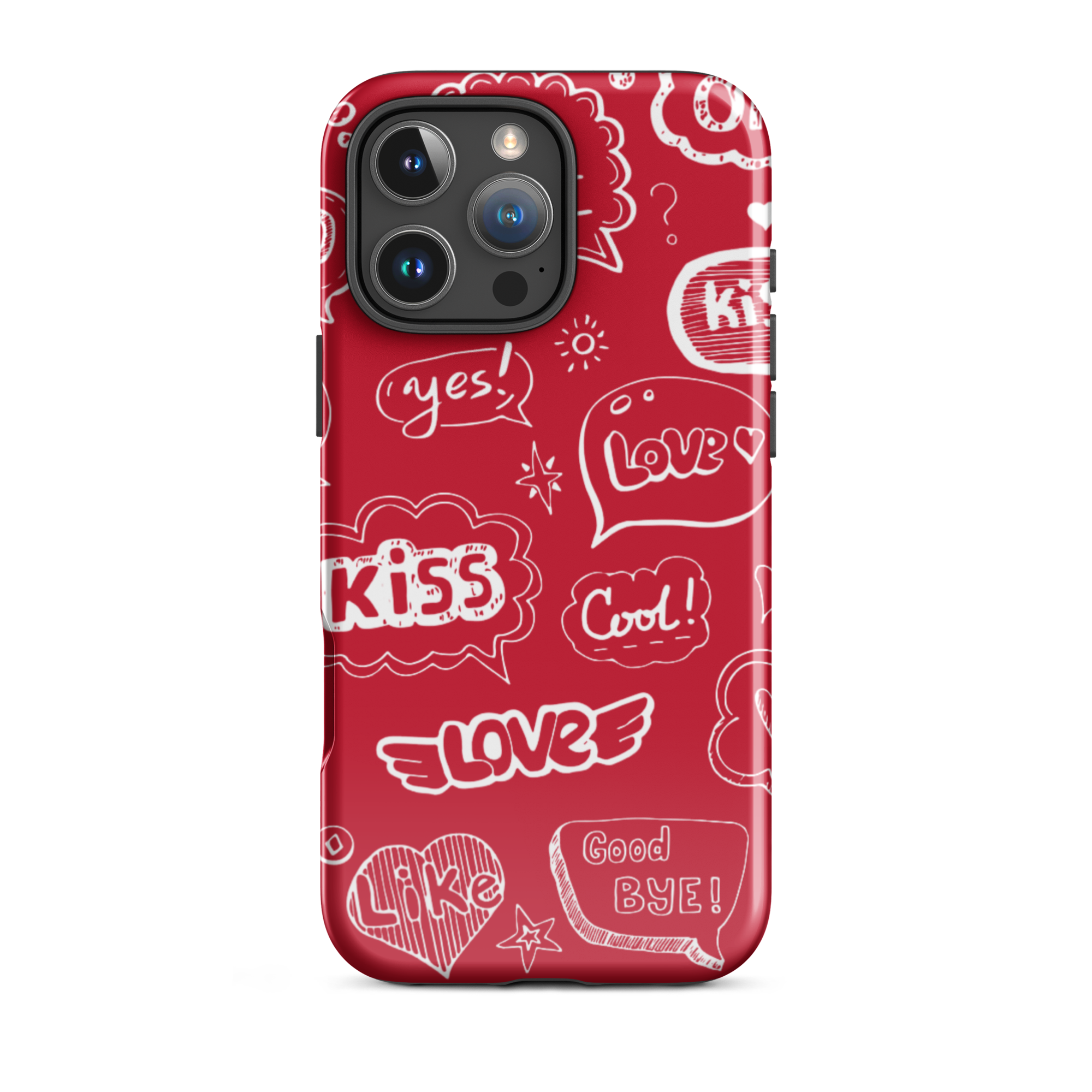 tough case for iphone® / valentine's day kiss