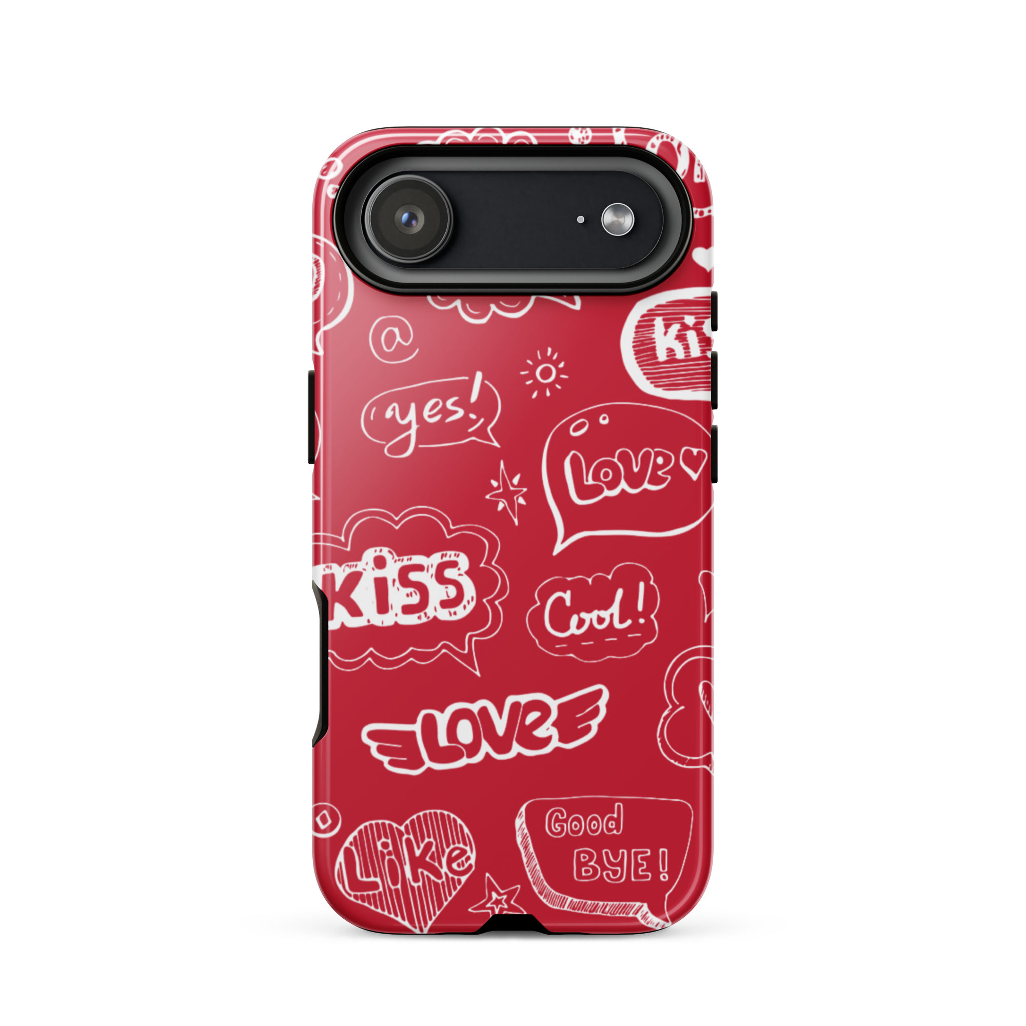tough case for iphone® / valentine's day kiss