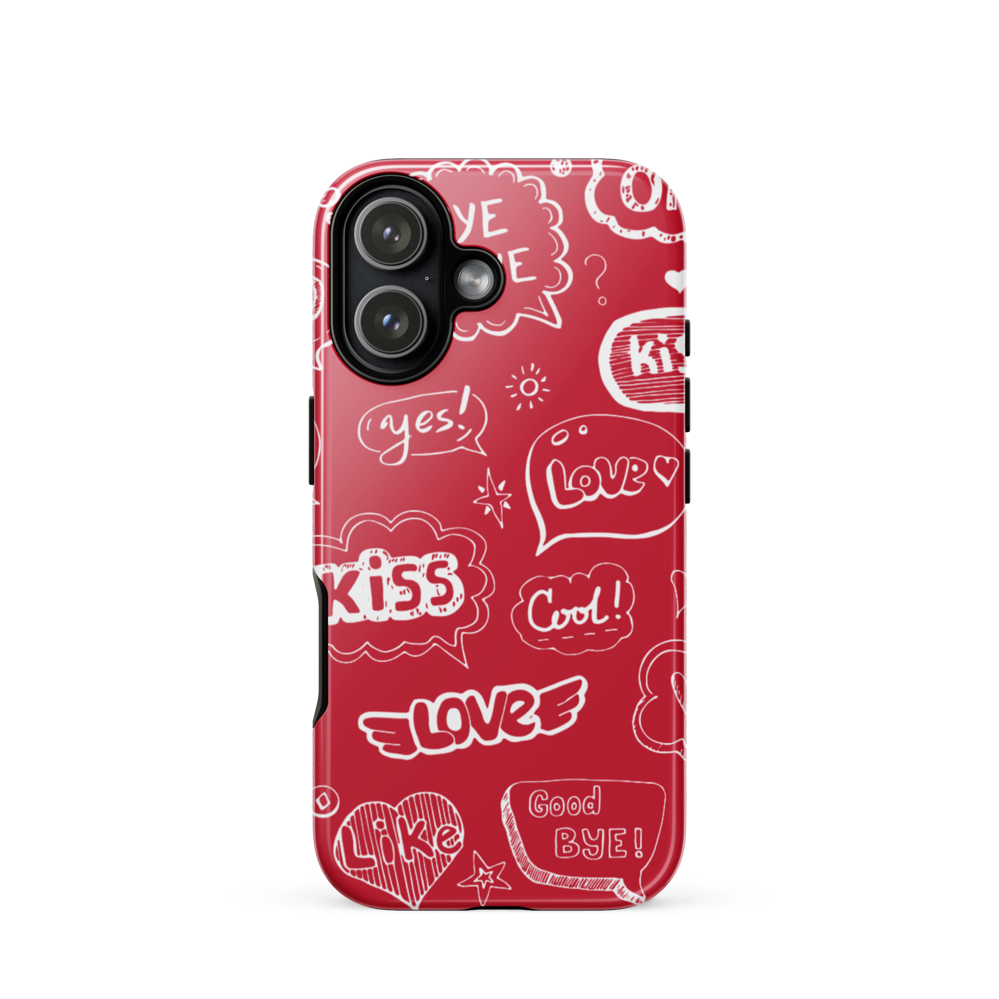 tough case for iphone® / valentine's day kiss
