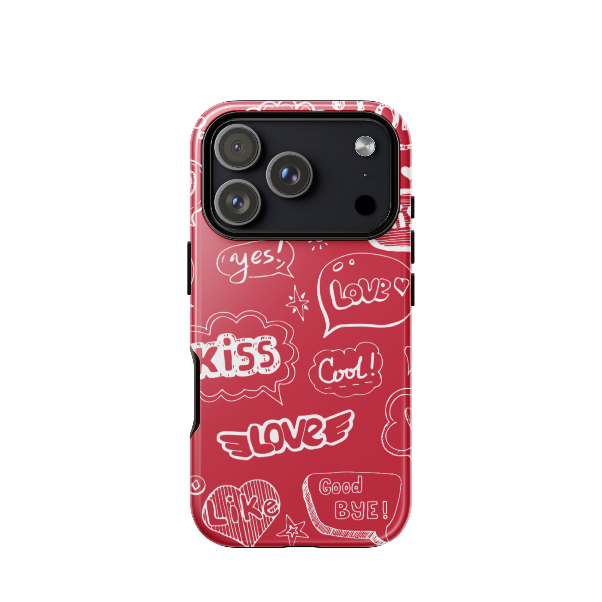 tough case for iphone® / valentine's day kiss