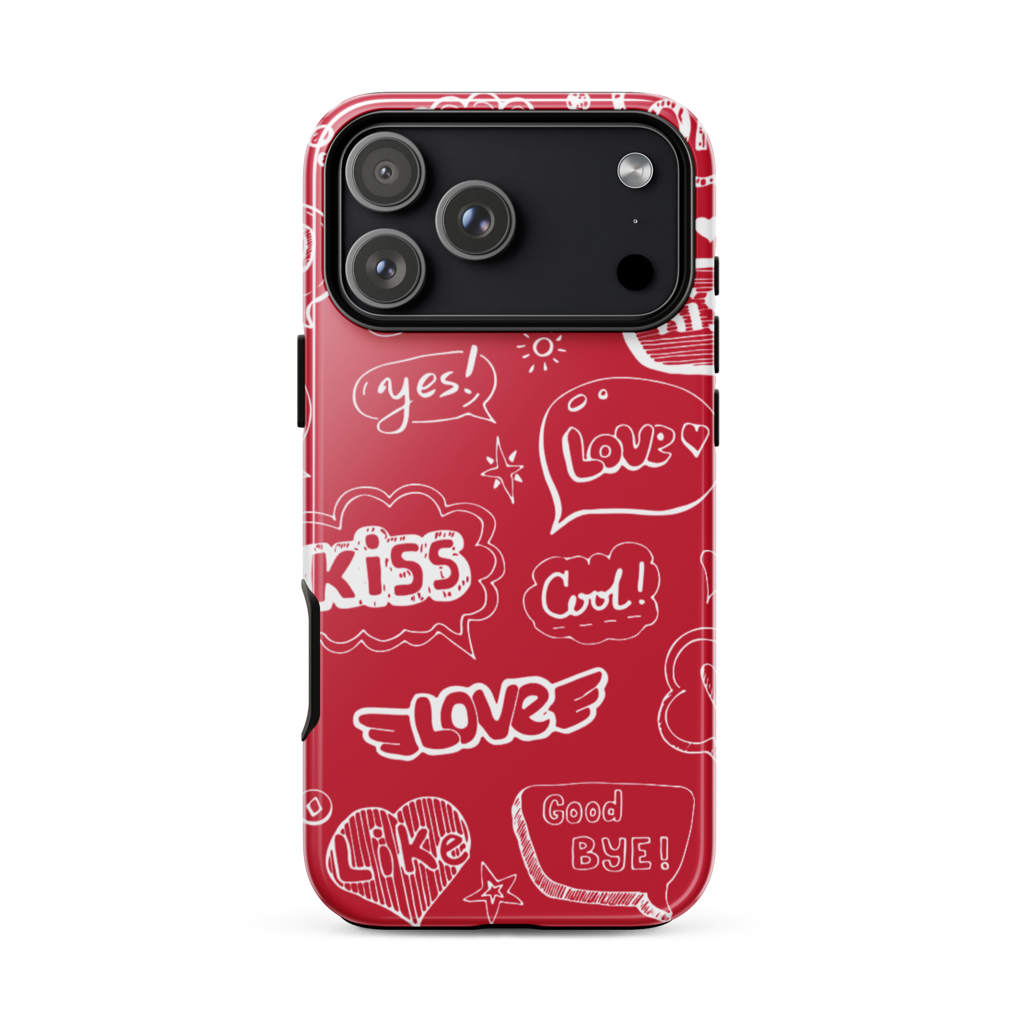 tough case for iphone® / valentine's day kiss
